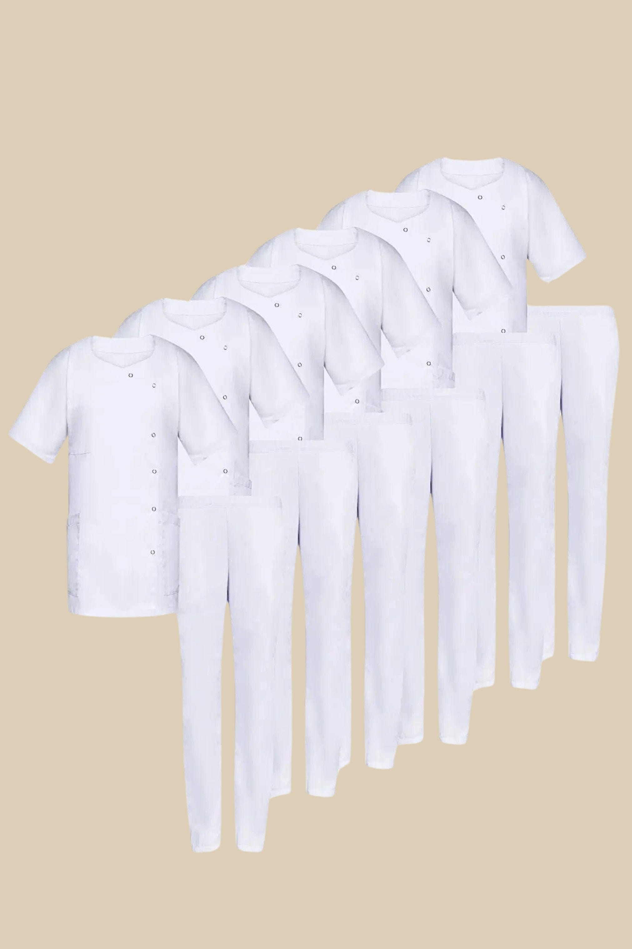 SRC Création Tunique médicale Pack de 6 tuniques Médicales femme 1666 + 6 Pantalons 1020