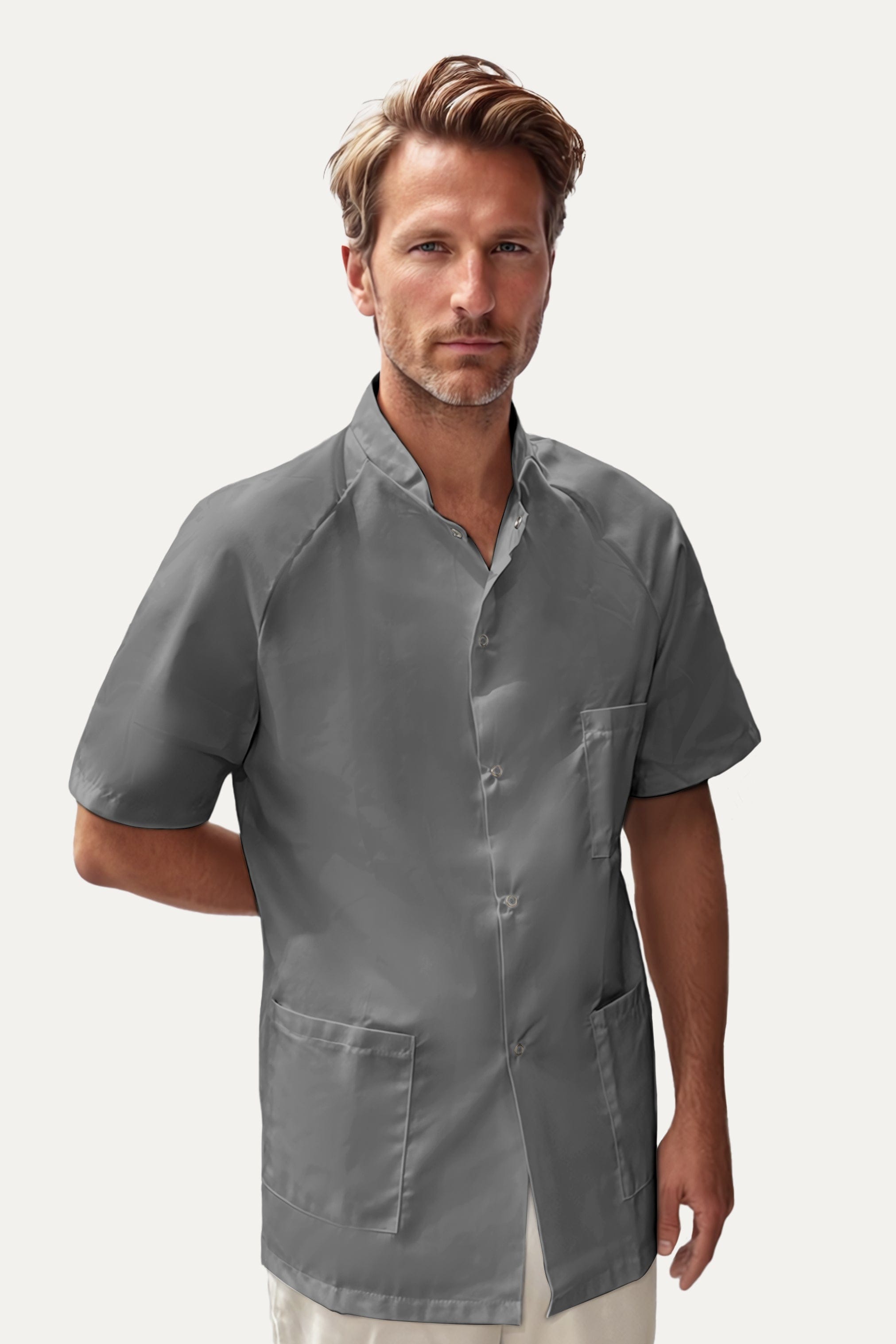 SRC Tunique médicale Tunique médicale homme grise - 4642H