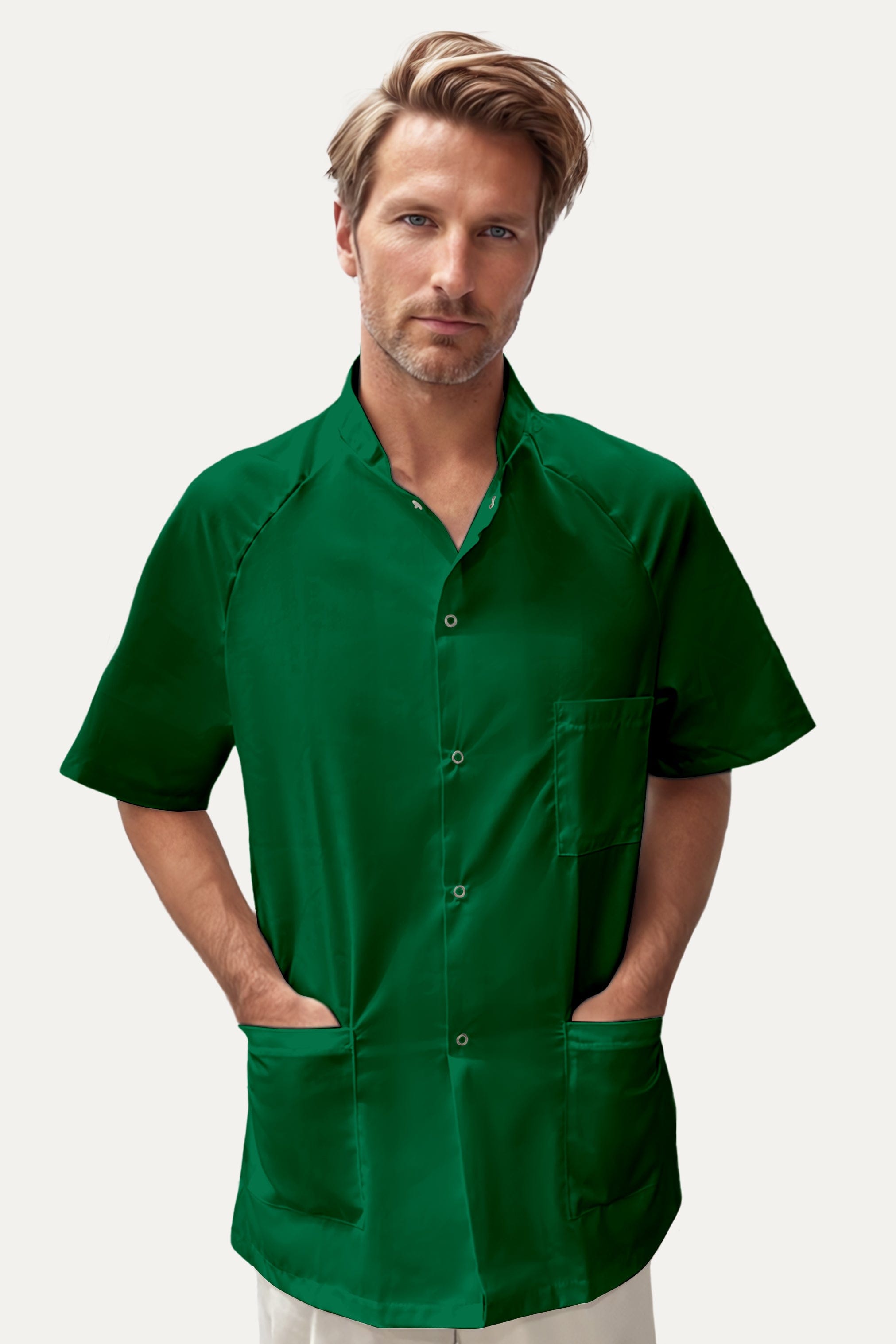 SRC Tunique médicale Tunique médicale homme verte - 4642H
