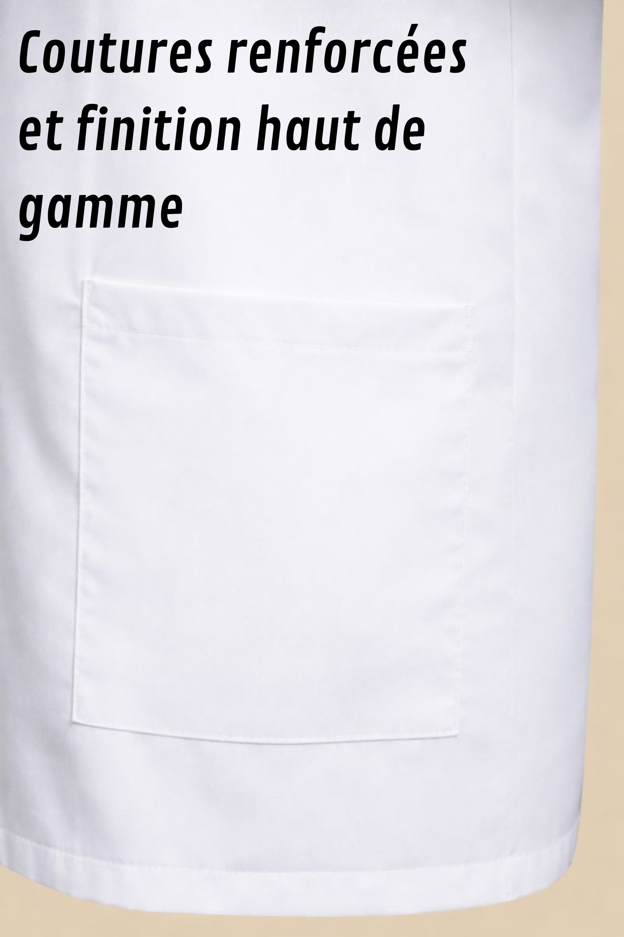 SRC Création Tunique médicale Tunique médicale mixte blanche - 4642