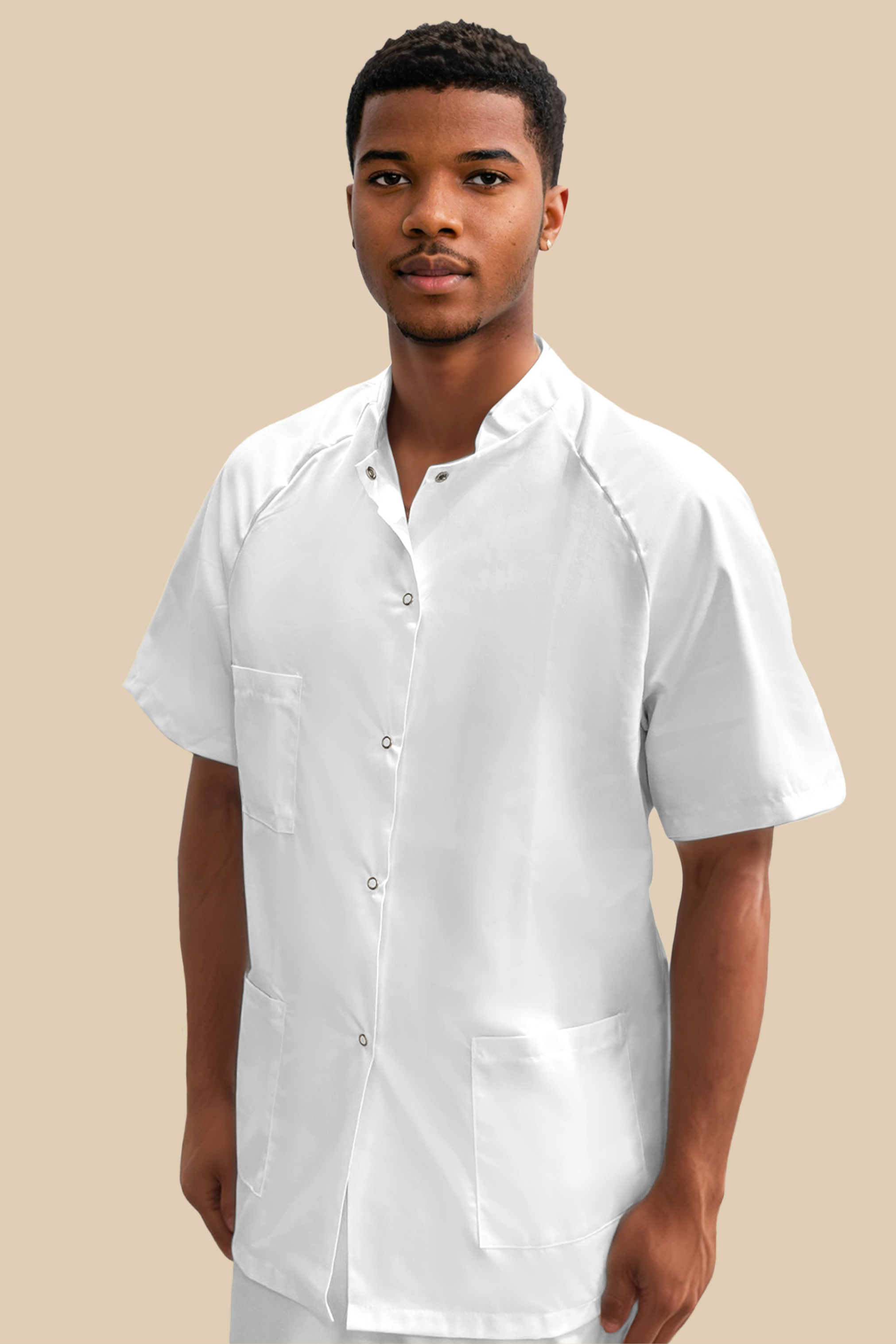 Pack de 6 tuniques médicales blanches 4642 + 6 Pantalons 1020