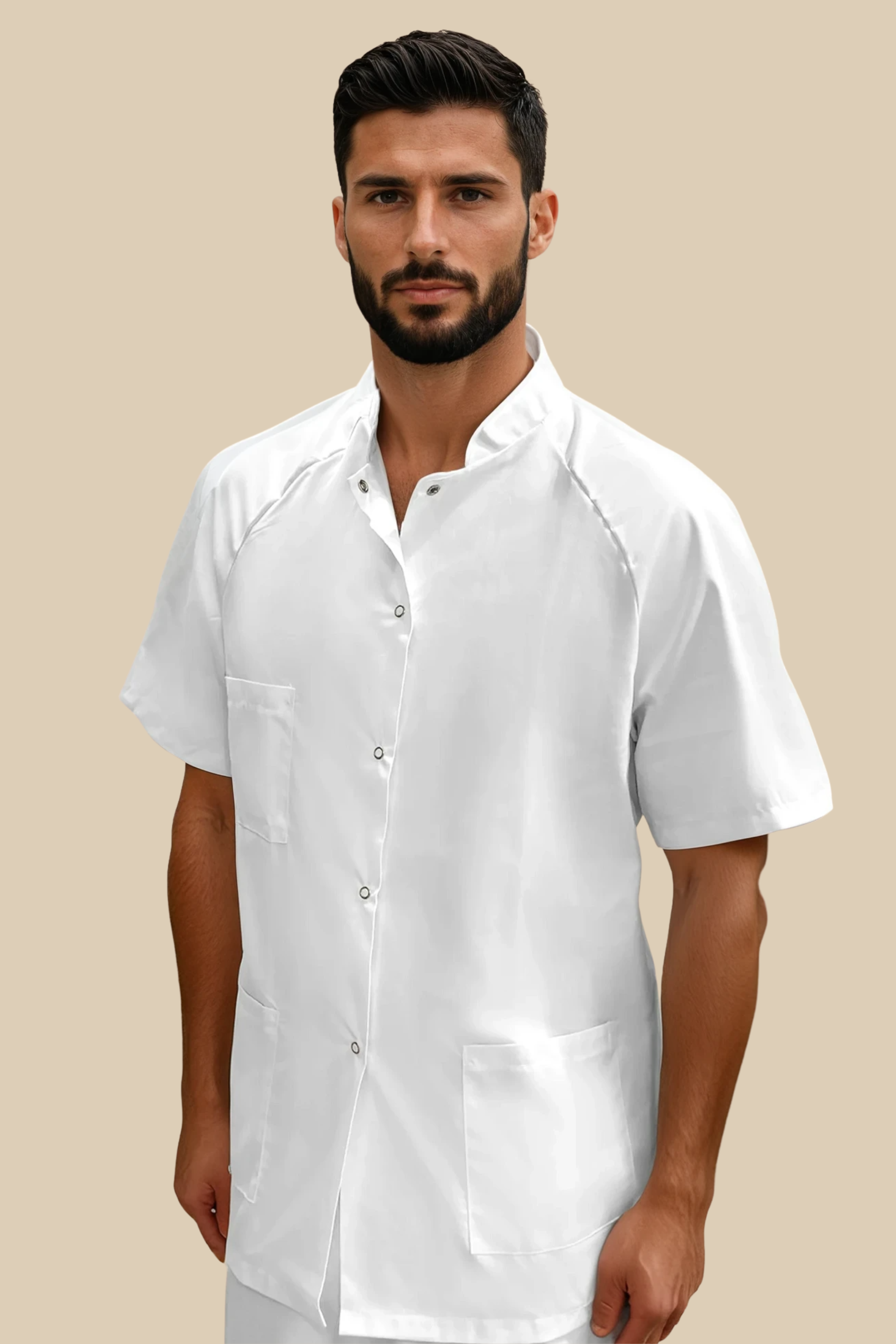 Tunique médicale mixte blanche - 4642