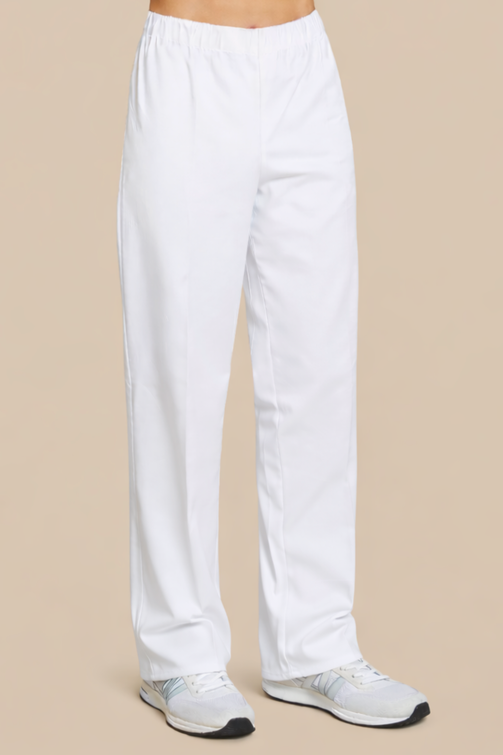 Pantalon médical Blanc mixte - 1020