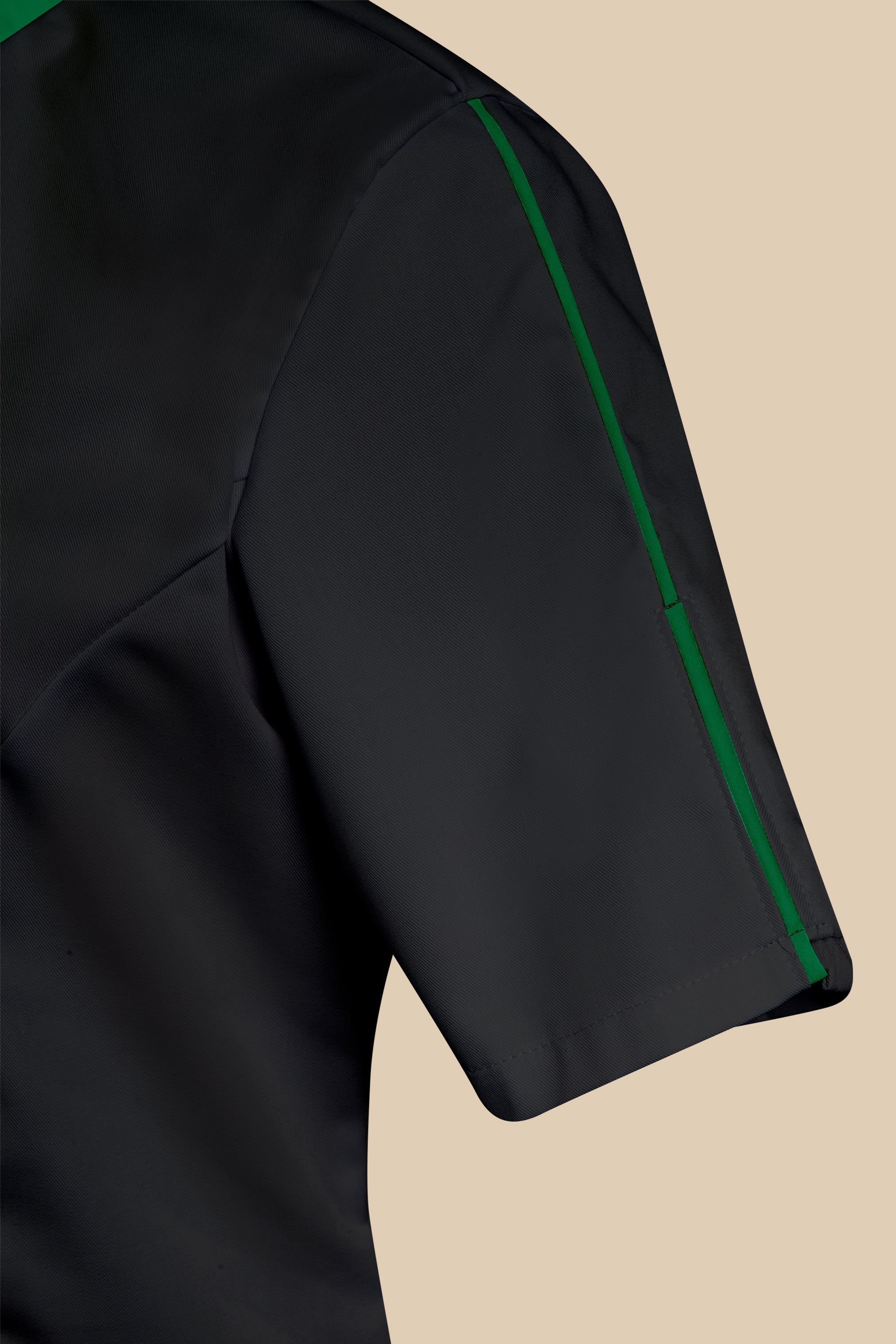 Blouse médicale femme noir et vert - SILA