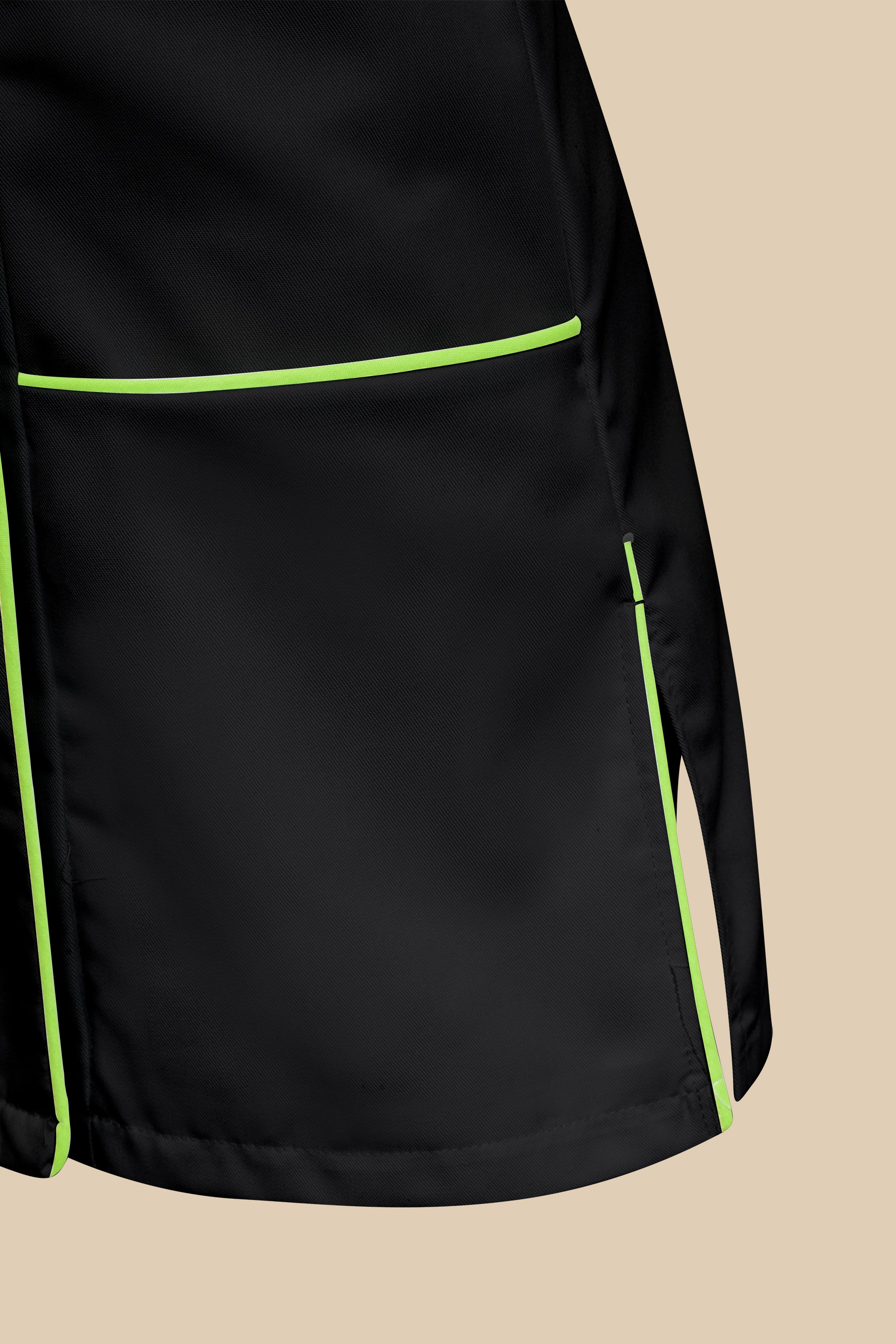 Blouse médicale femme noir et anis - SILA