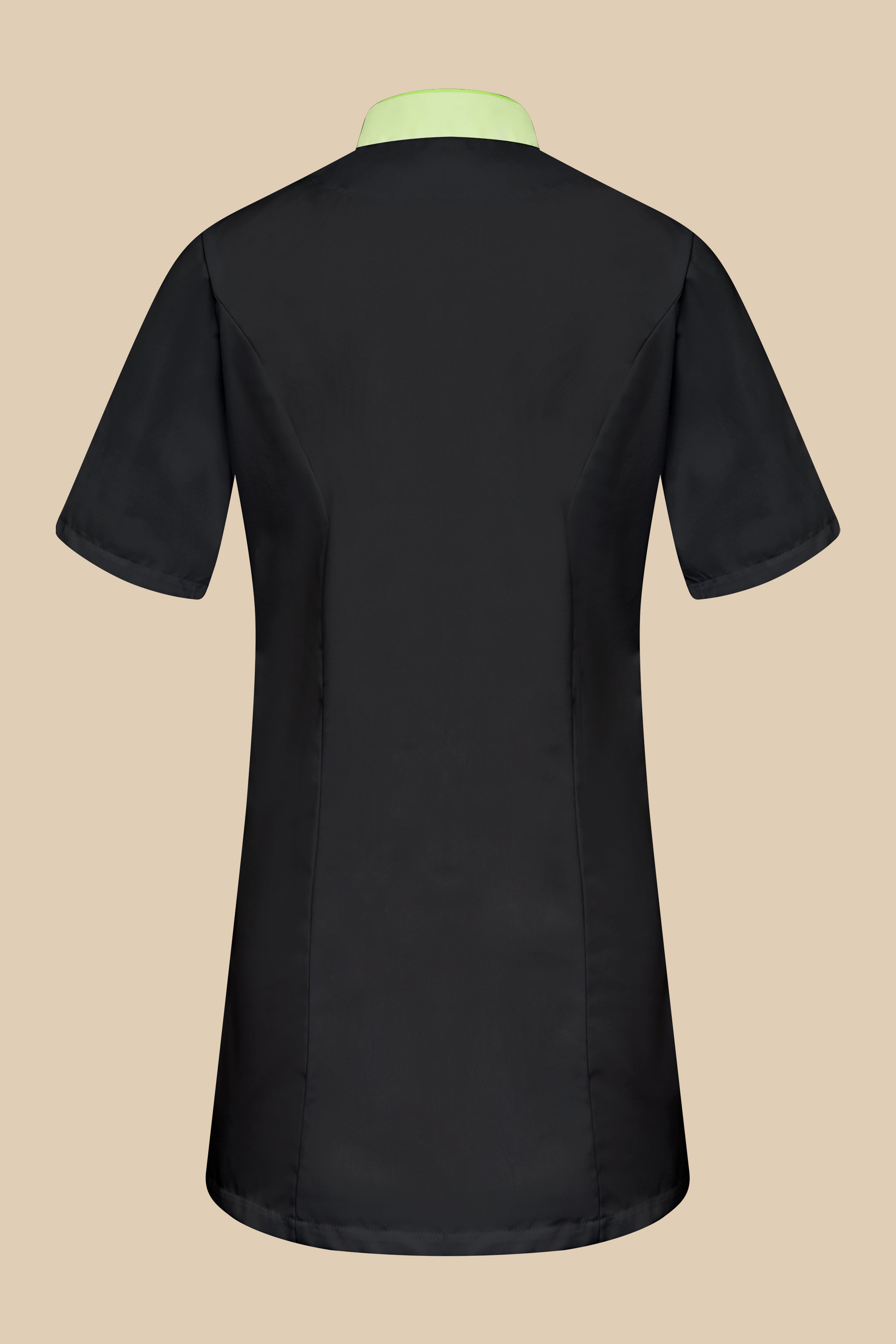 Blouse médicale femme noir et anis - SILA