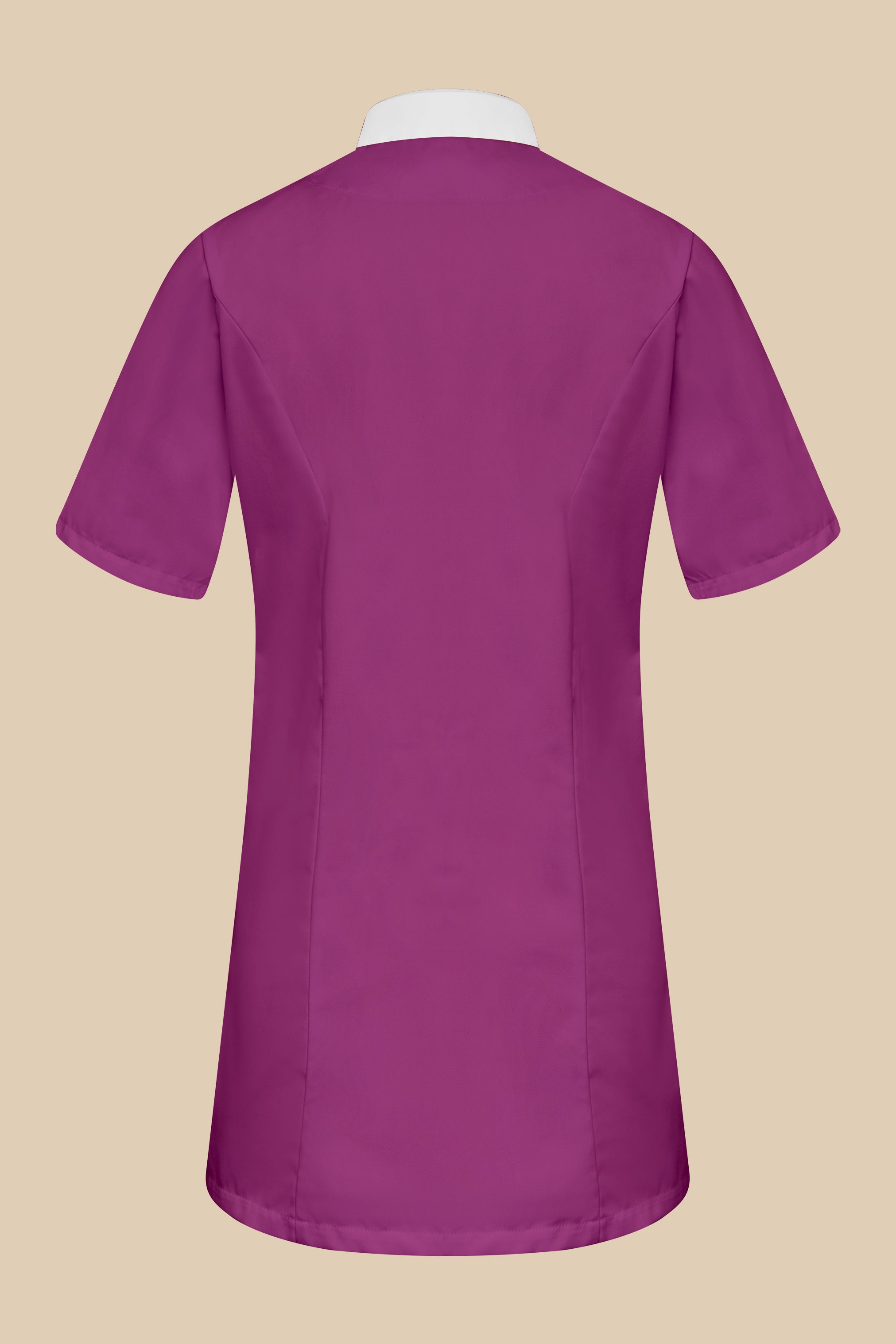 Blouse médicale femme prune et blanc - SILA