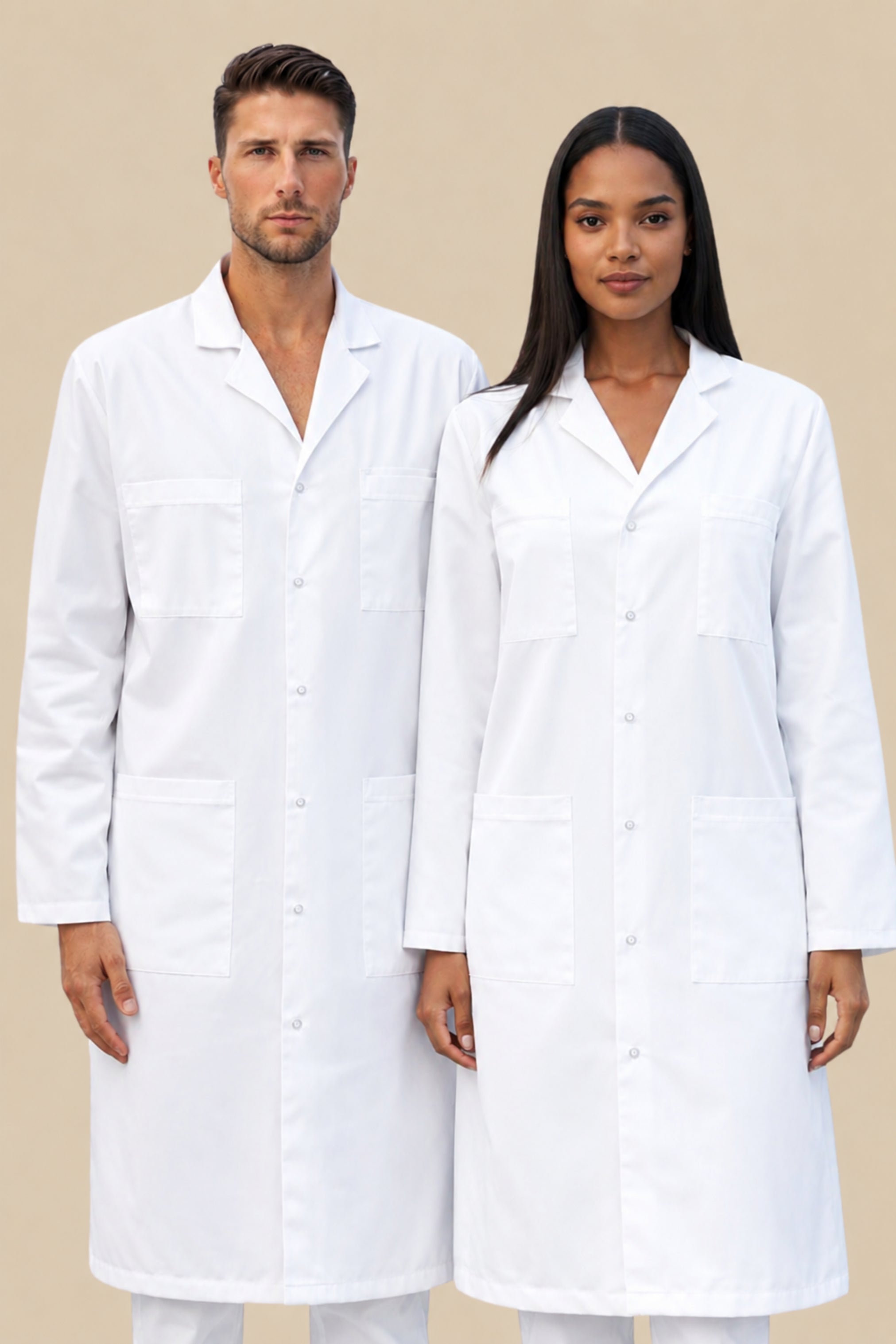 SRC Création Blouse Médicale Blouse Blanche Chimie mixte 100% coton - 7724