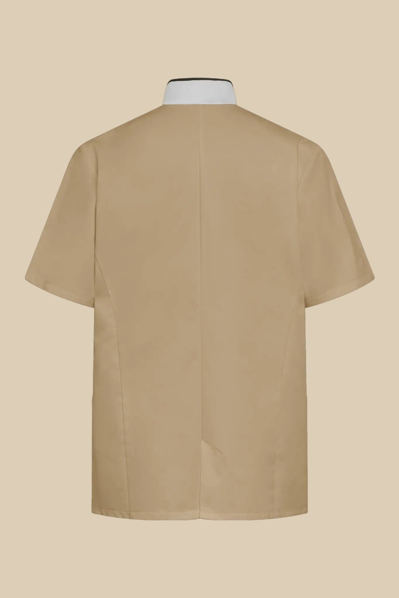 SRC Création Blouse Médicale Blouse médicale biscuit et blanc homme fermeture éclair - PRESPO