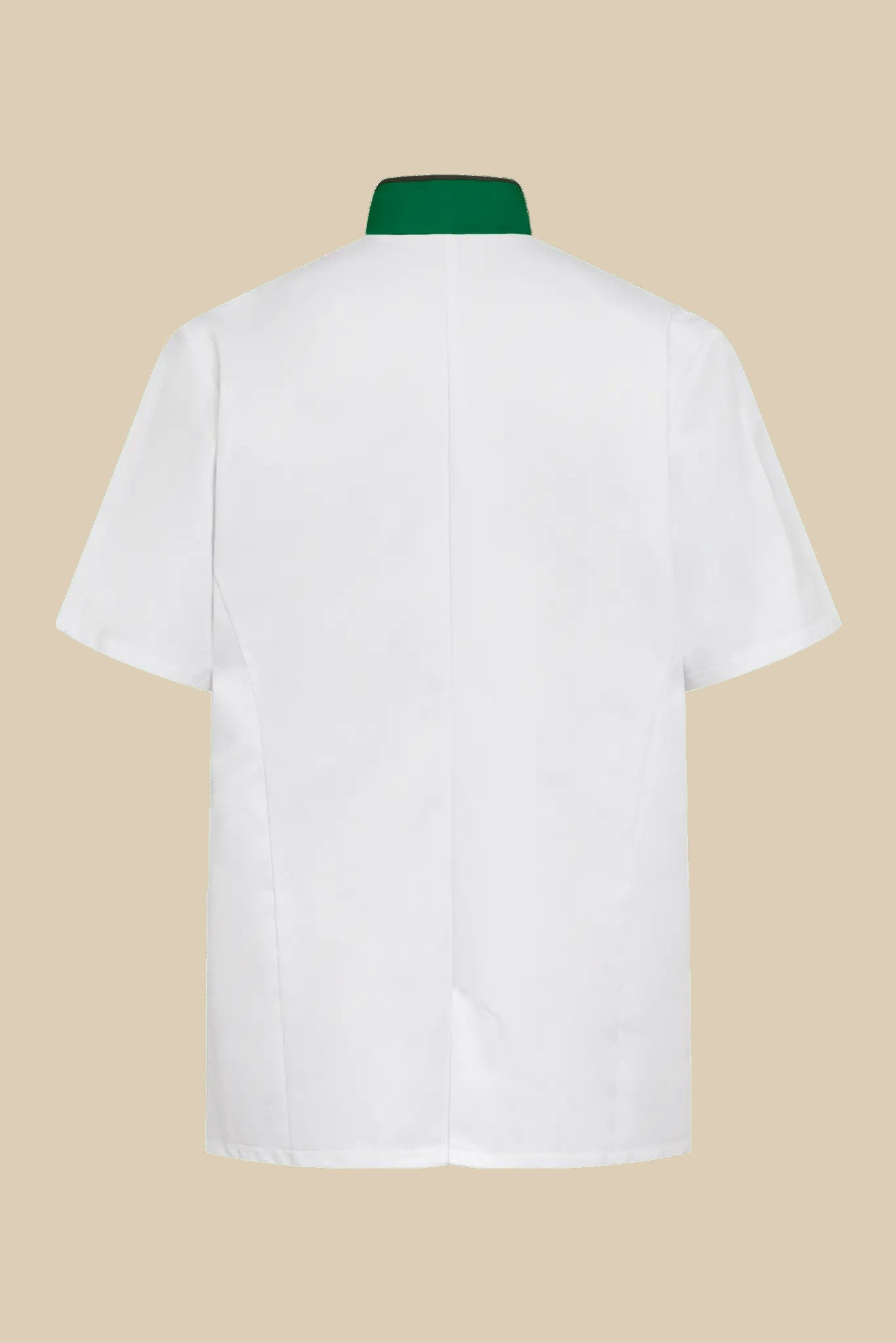 SRC Création Blouse Médicale Blouse médicale blanc et vert homme fermeture éclair - PRESPO