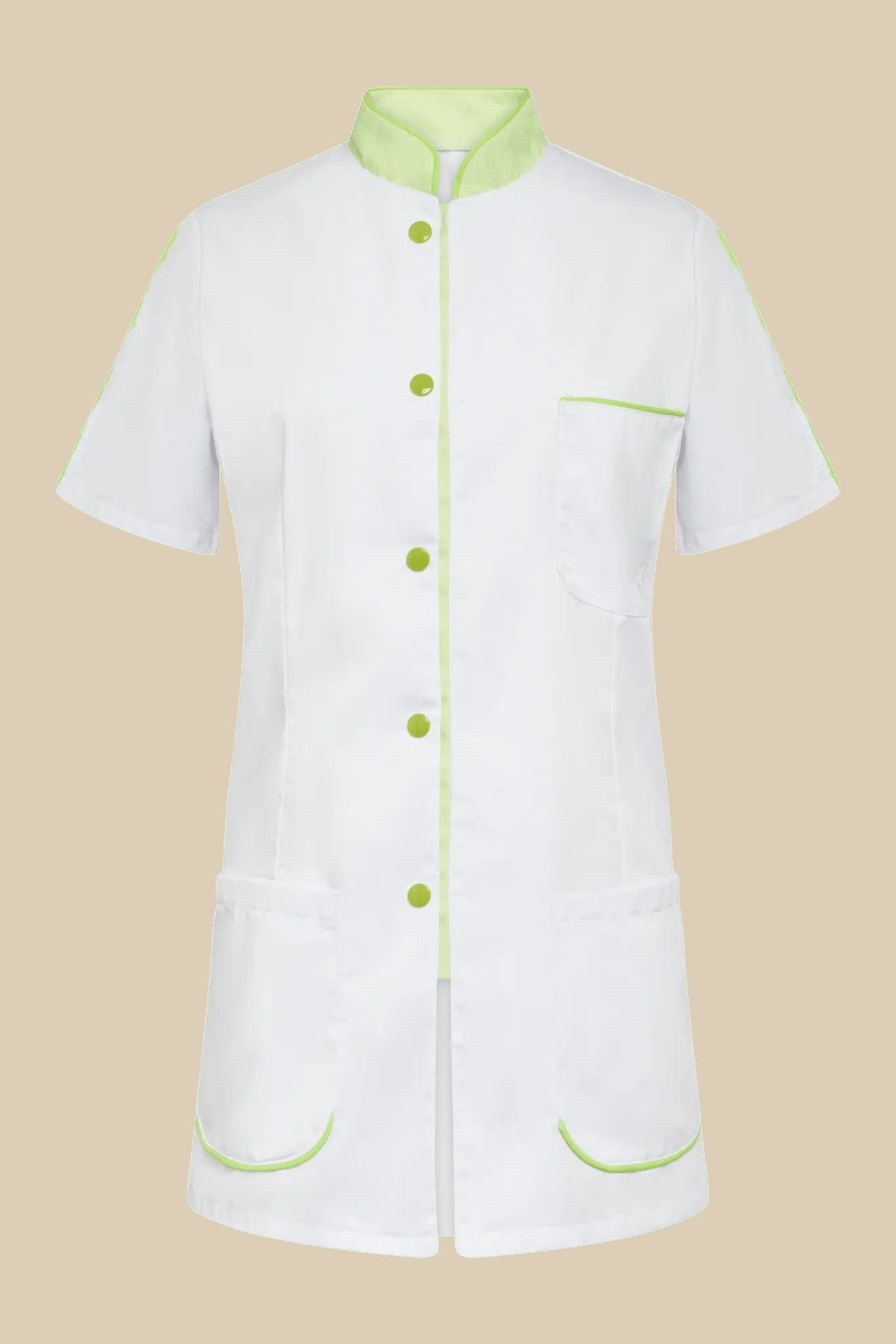 SRC Création Blouse Médicale Blouse médicale femme blanc et anis - SAANA