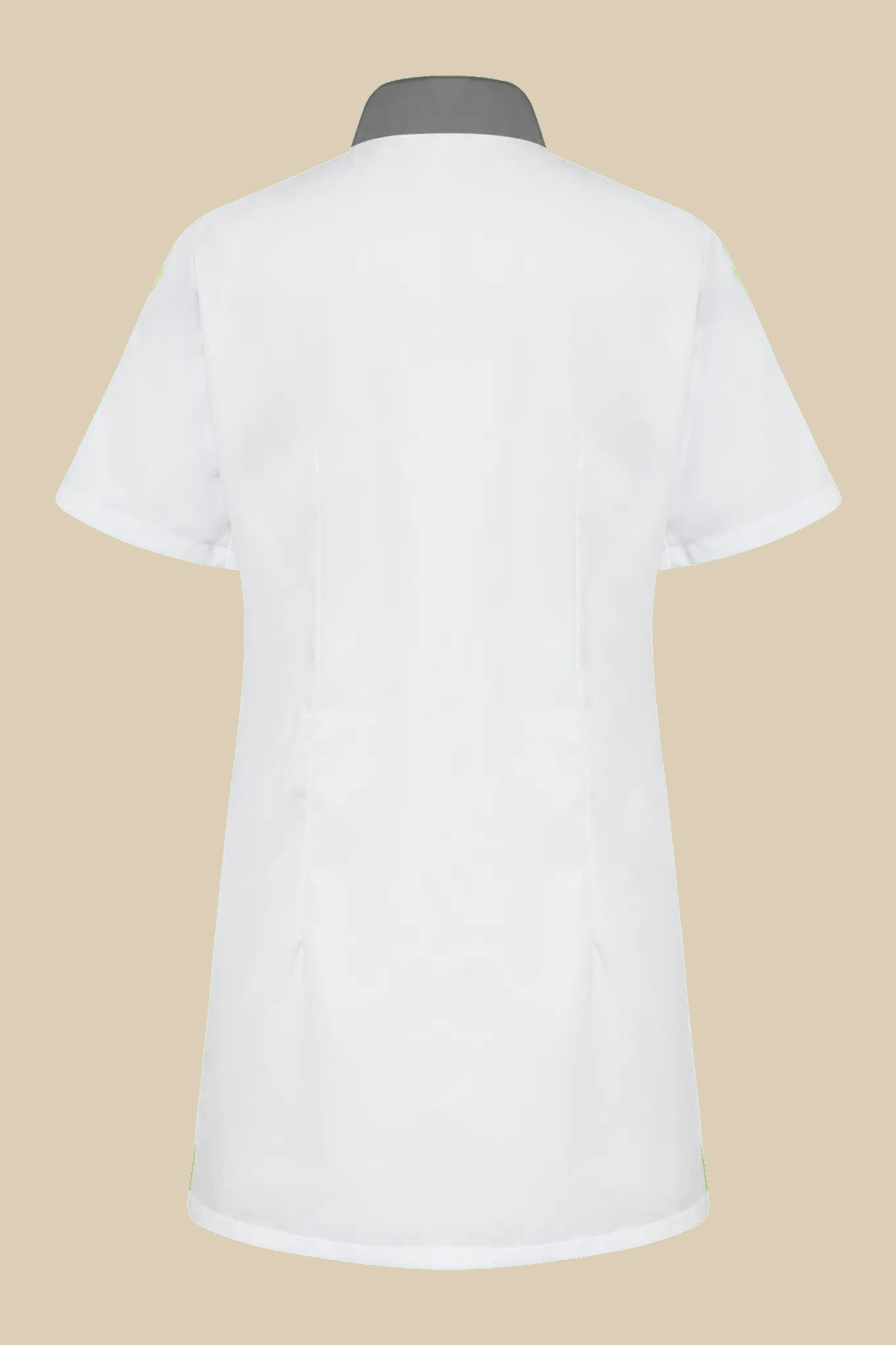 SRC Création Blouse Médicale Blouse médicale femme blanc et gris - SAANA