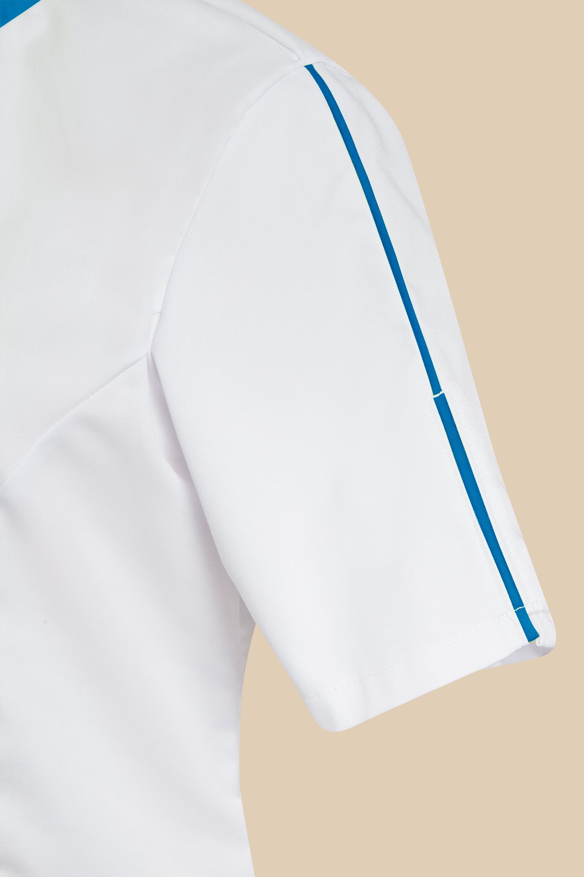 SRC Création Blouse Médicale Blouse médicale femme blanc et turquoise - SILA