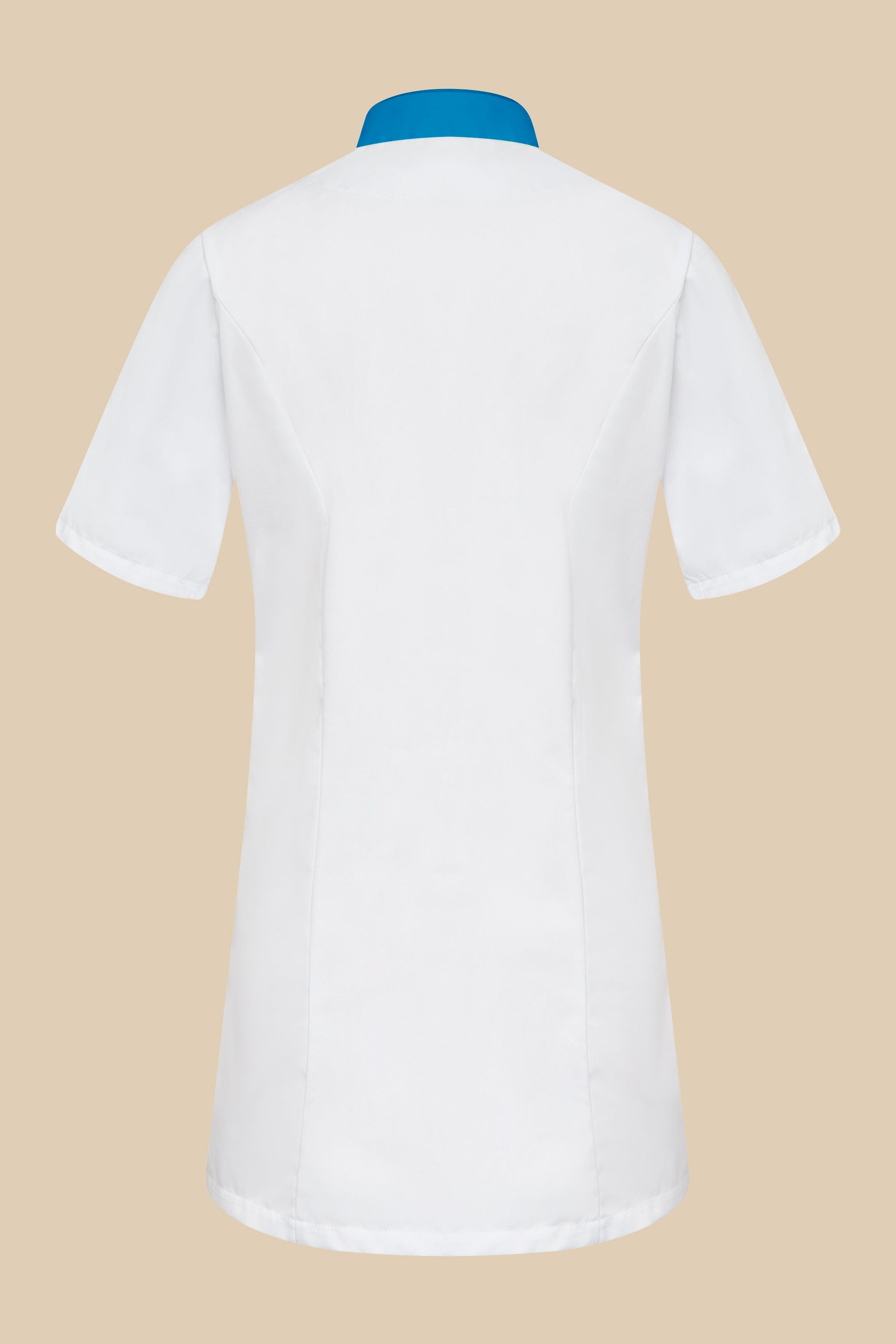 SRC Création Blouse Médicale Blouse médicale femme blanc et turquoise - SILA