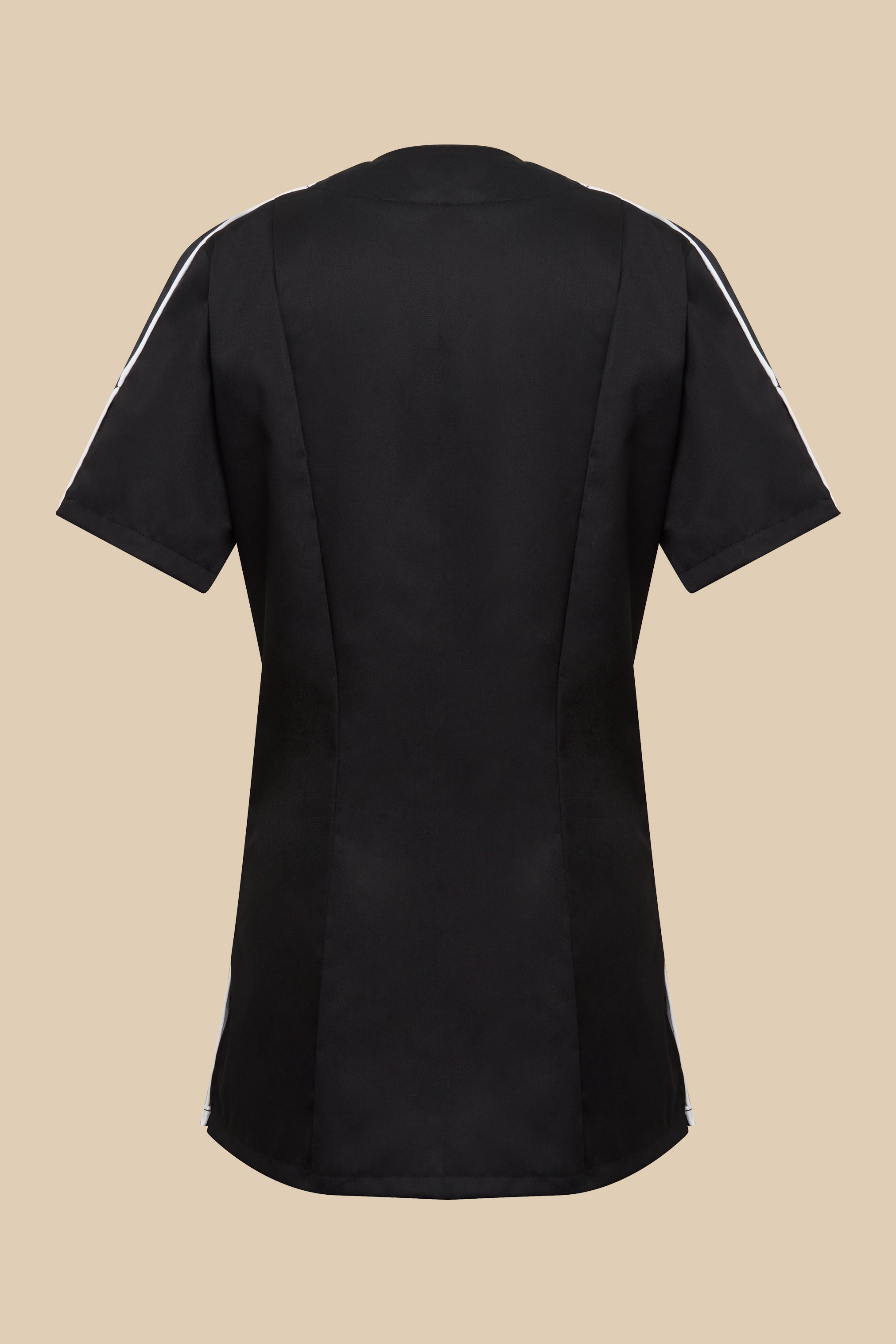 SRC Création Blouse Médicale Blouse médicale femme cintrée Noir/Blanc/Fuchsia - LOKKA