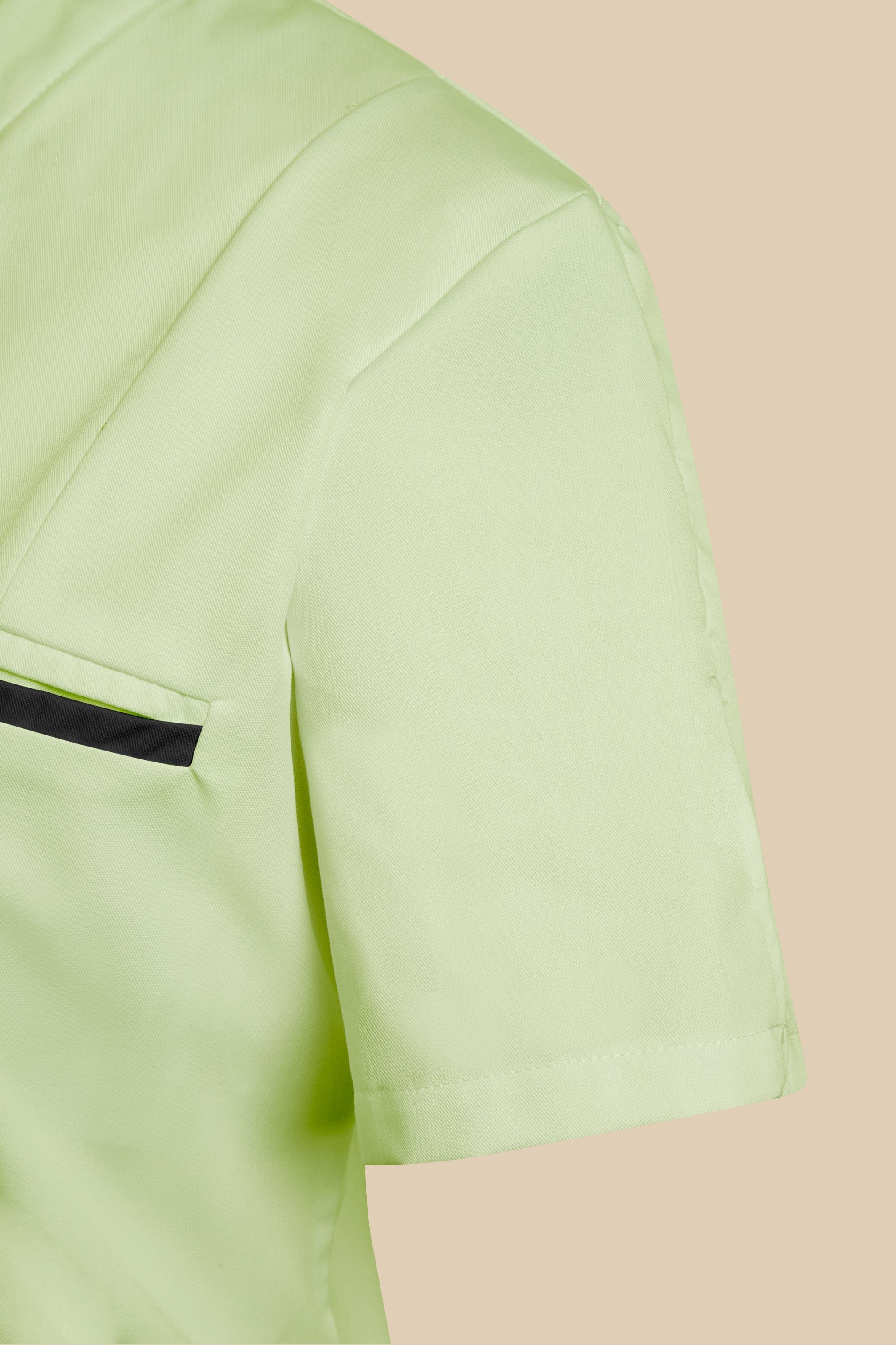 SRC Création Blouse Médicale Blouse médicale femme col V anis et noir - KOSA