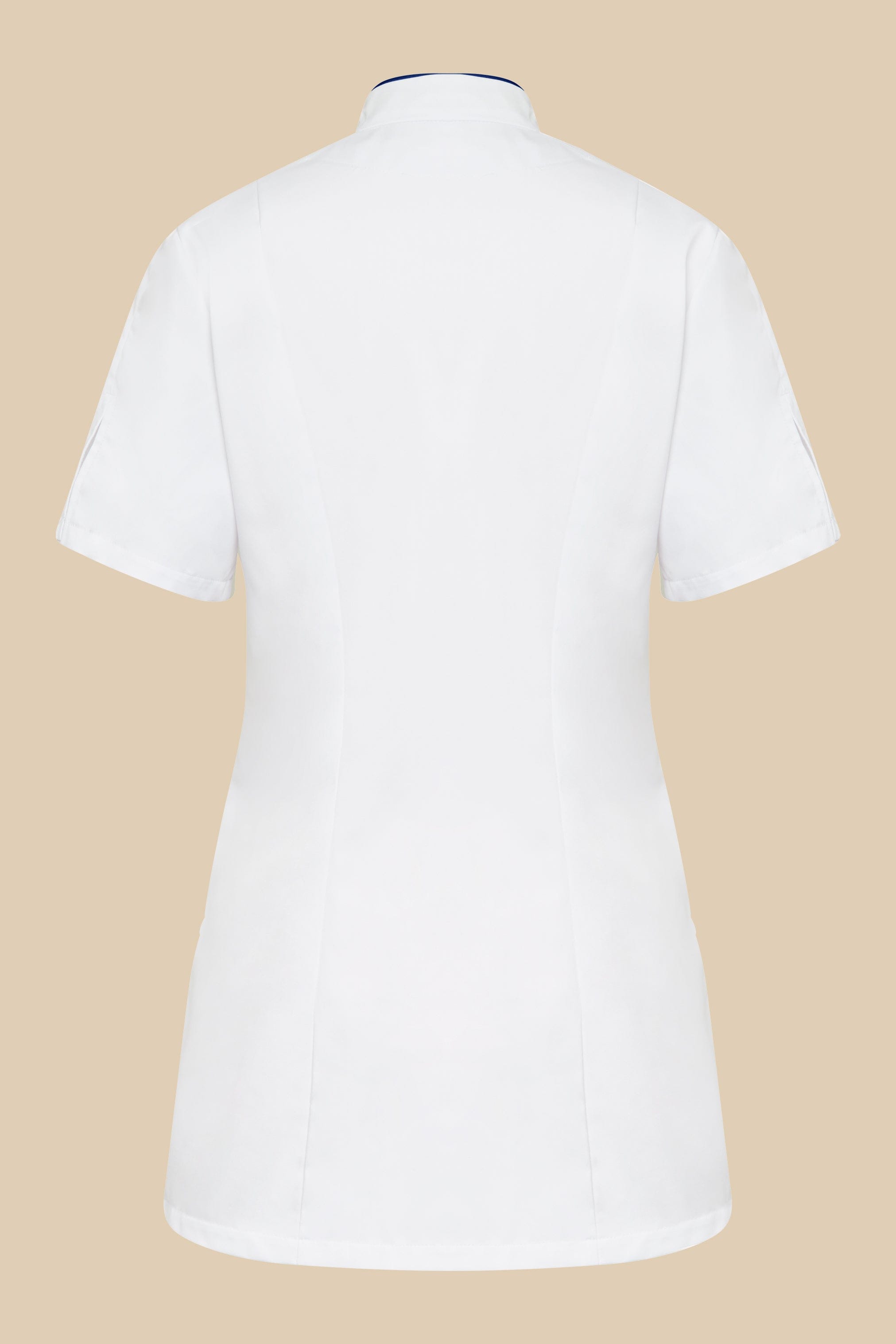 SRC Création Blouse Médicale Blouse médicale femme col V blanc et marine - KOSA