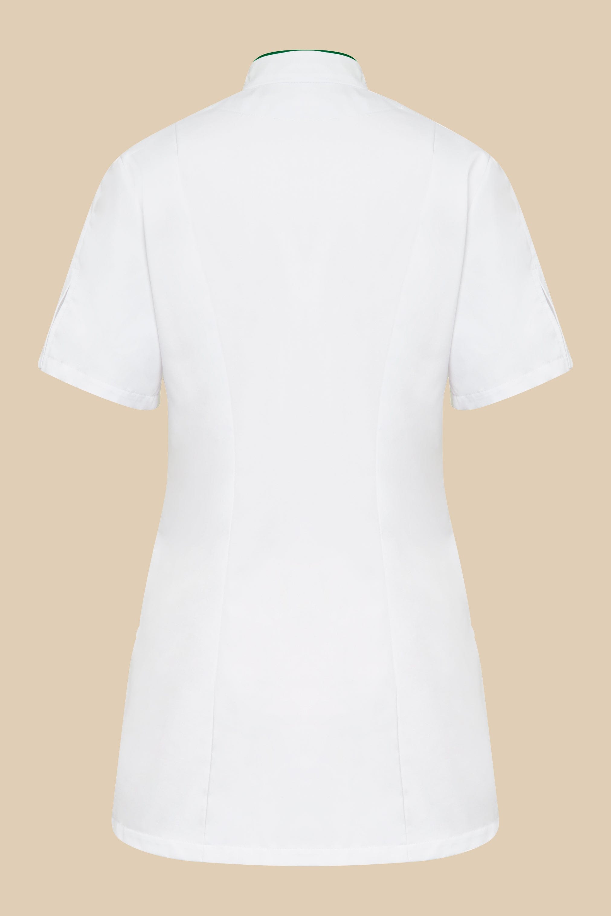 SRC Création Blouse Médicale Blouse médicale femme col V blanc et vert - KOSA