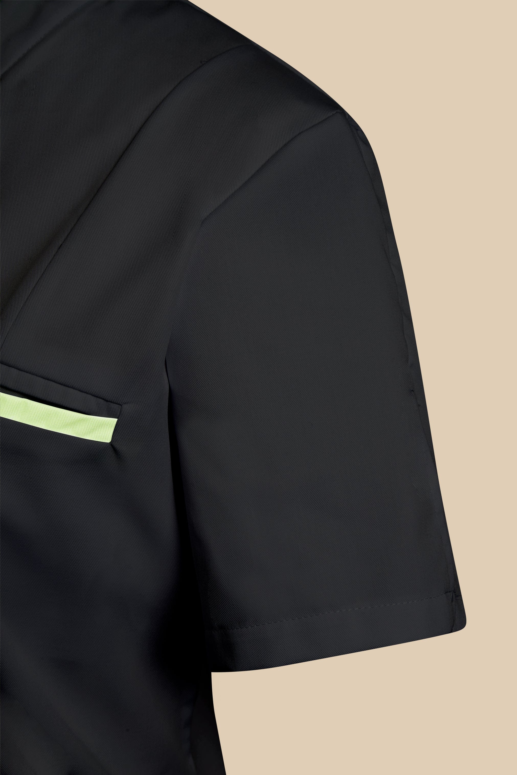 SRC Création Blouse Médicale Blouse médicale femme col V noir et anis - KOSA
