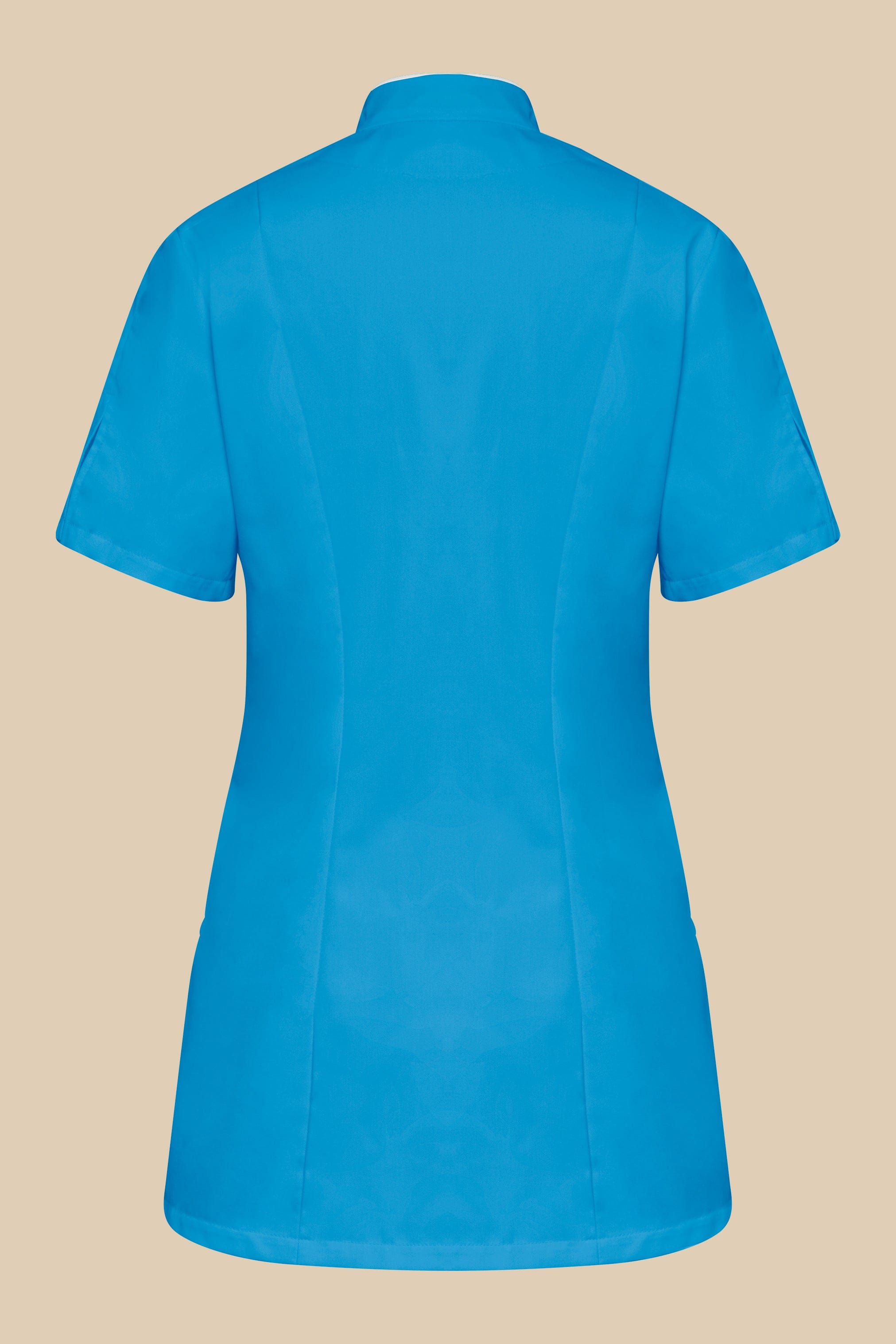 SRC Création Blouse Médicale Blouse médicale femme col V turquoise et blanc - KOSA