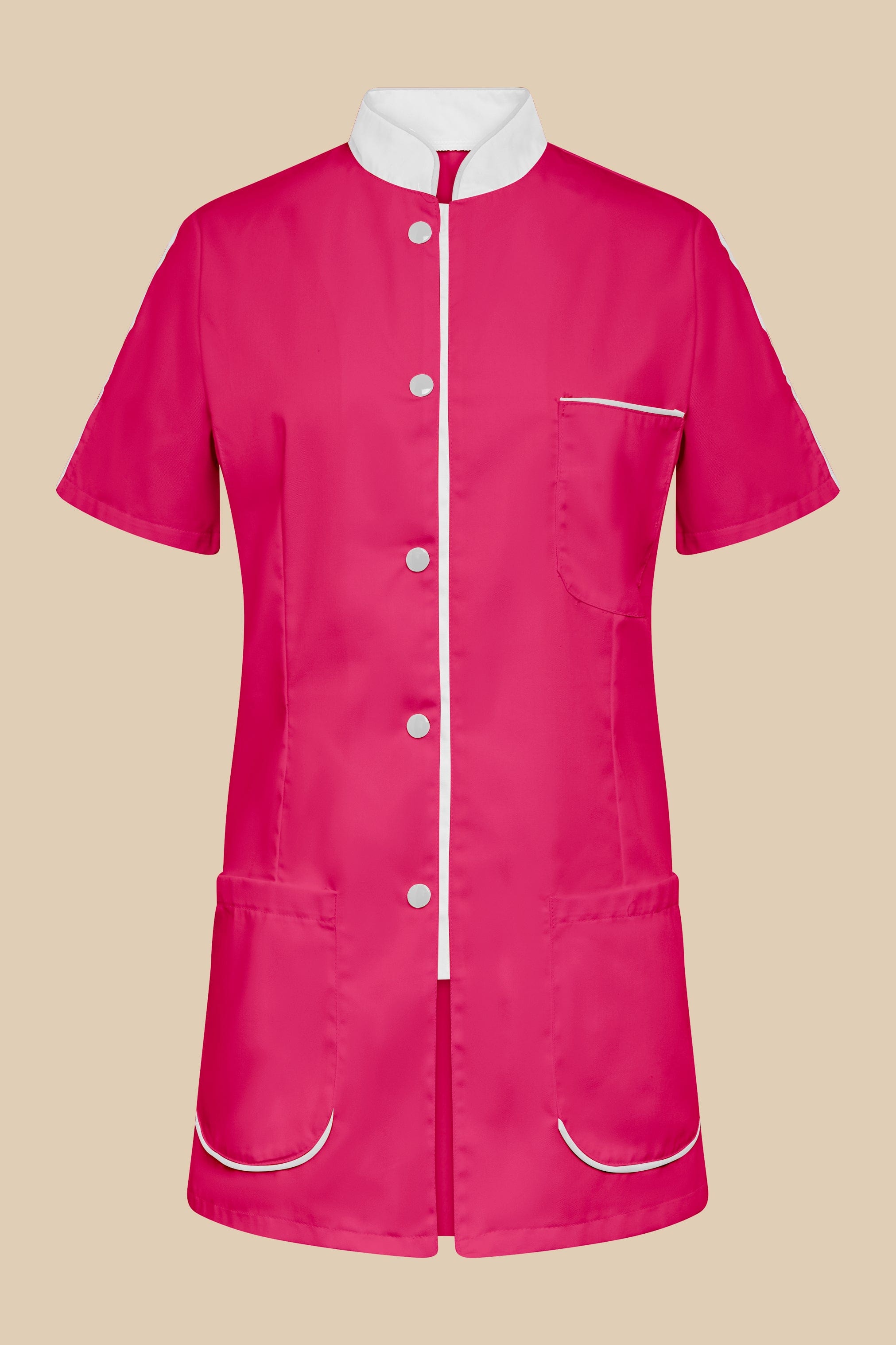 SRC Création Blouse Médicale Blouse médicale femme fuchsia et blanc - SAANA