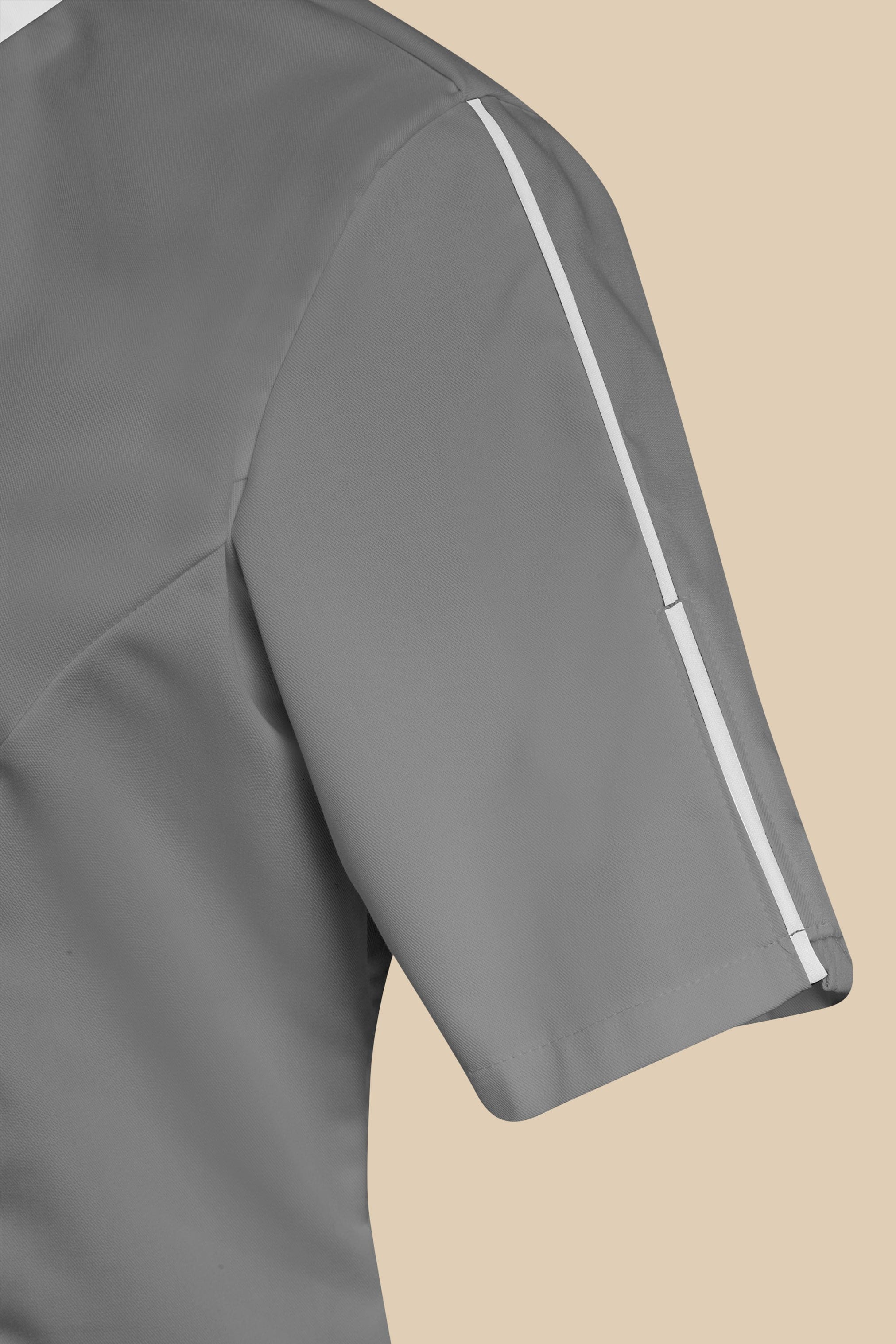 SRC Création Blouse Médicale Blouse médicale femme gris et blanc - SILA
