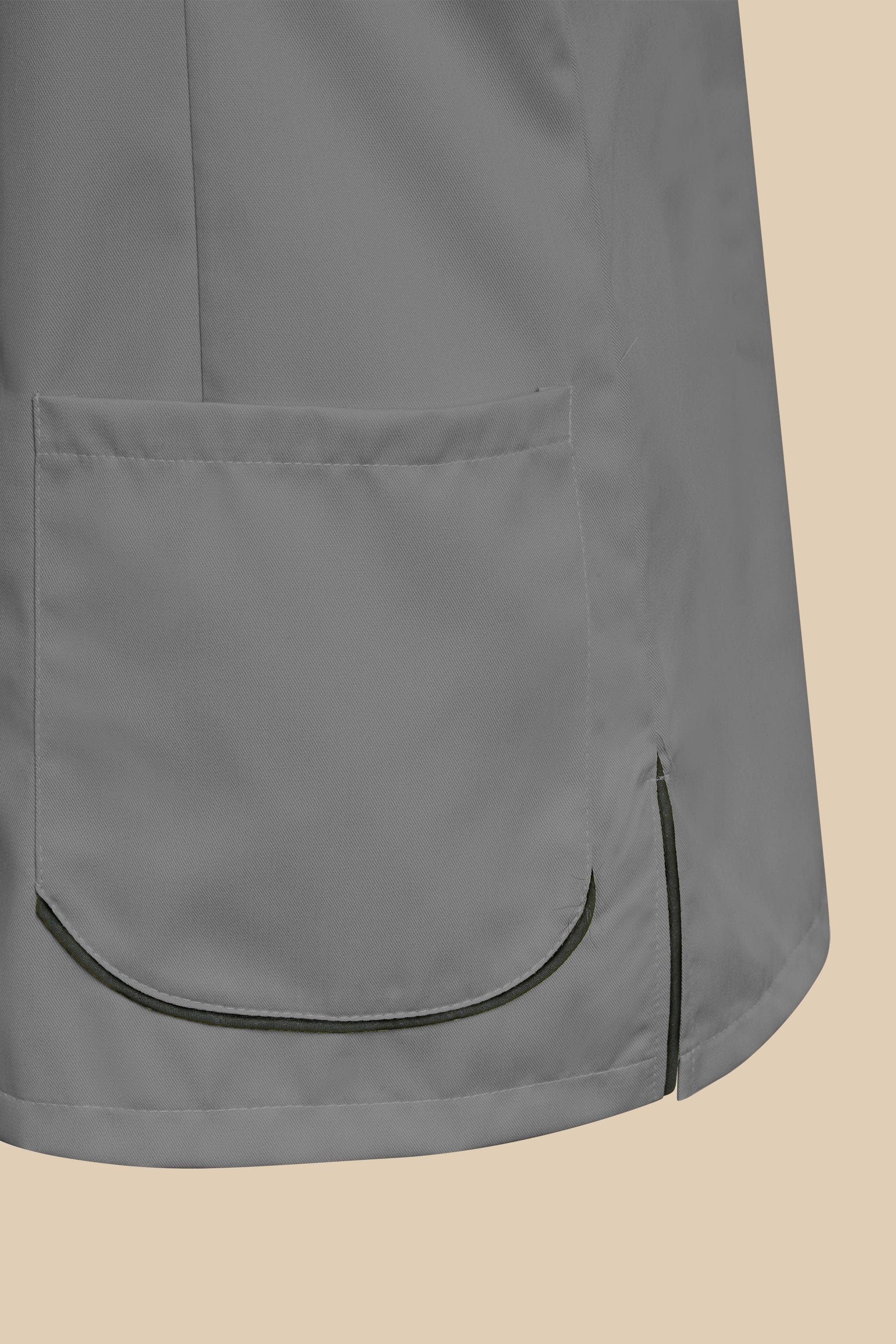 SRC Création Blouse Médicale Blouse médicale femme gris et noir - SAANA
