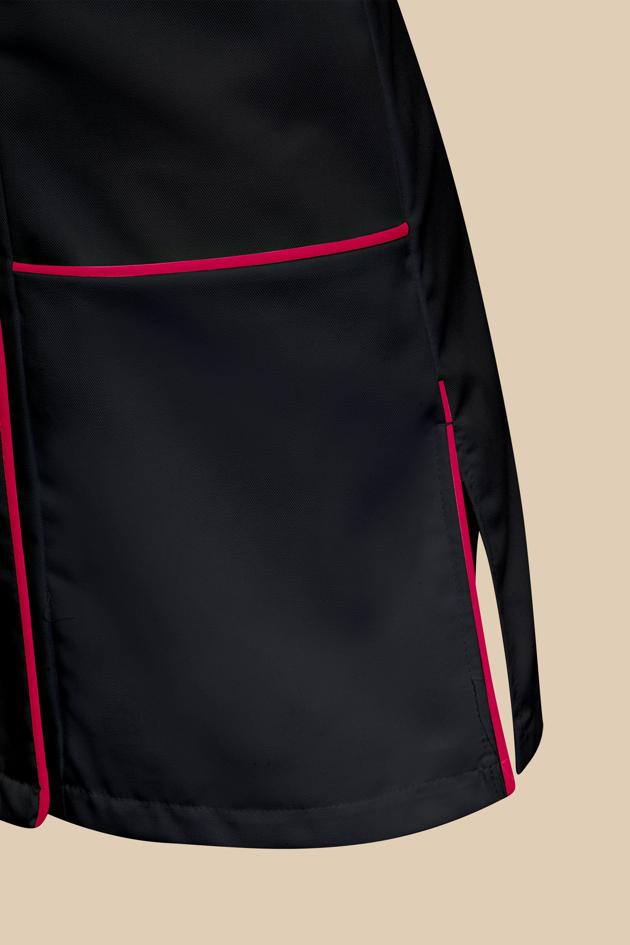 SRC Création Blouse Médicale Blouse médicale femme noir et fuchsia - SILA