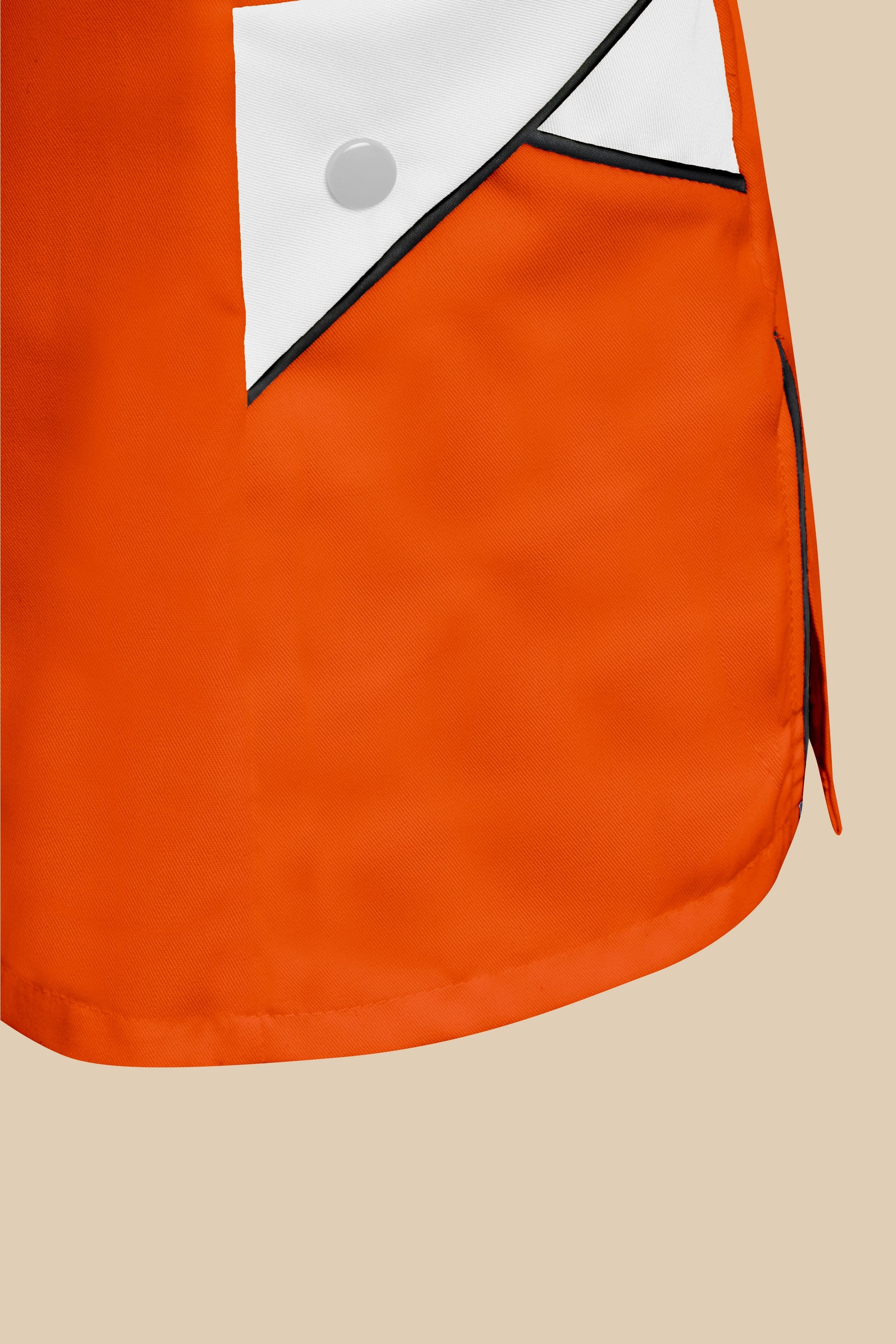 SRC Création Blouse Médicale Blouse médicale femme orange et blanc - NOLA