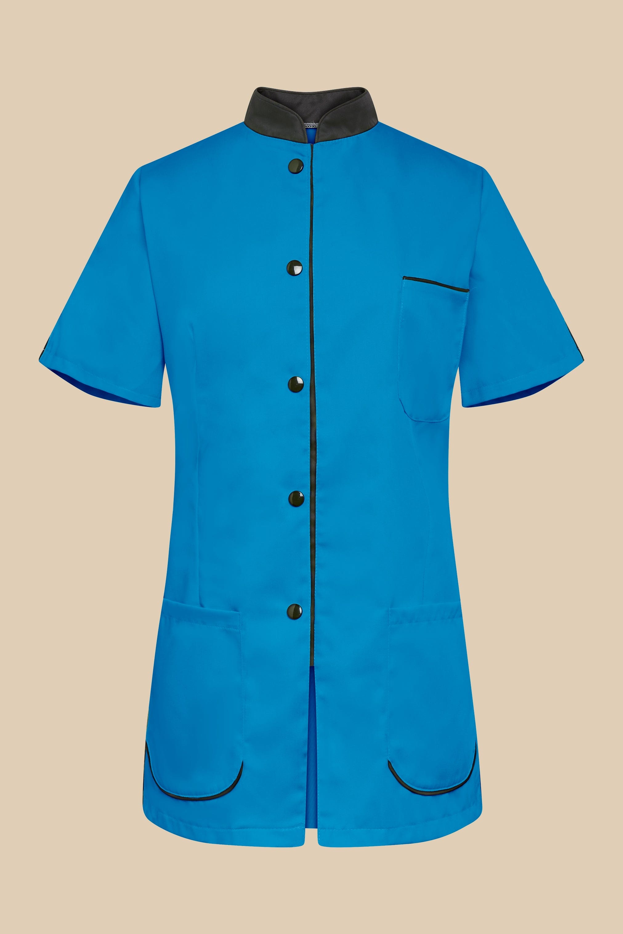 SRC Création Blouse Médicale Blouse médicale femme turquoise et noir - SAANA
