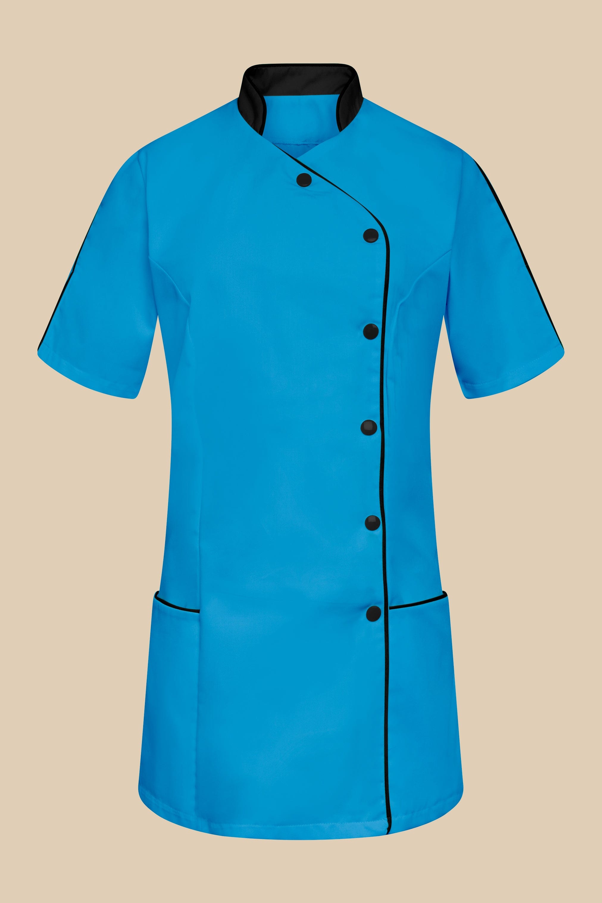 SRC Création Blouse Médicale Blouse médicale femme turquoise et noir - SILA