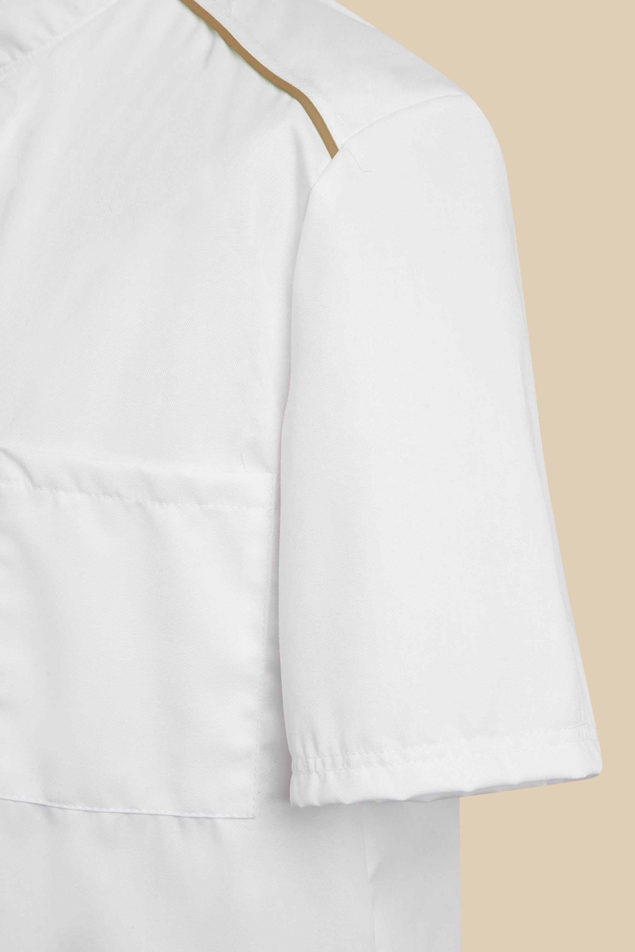 SRC Création Blouse Médicale Blouse médicale homme blanc et biscuit - ALMO