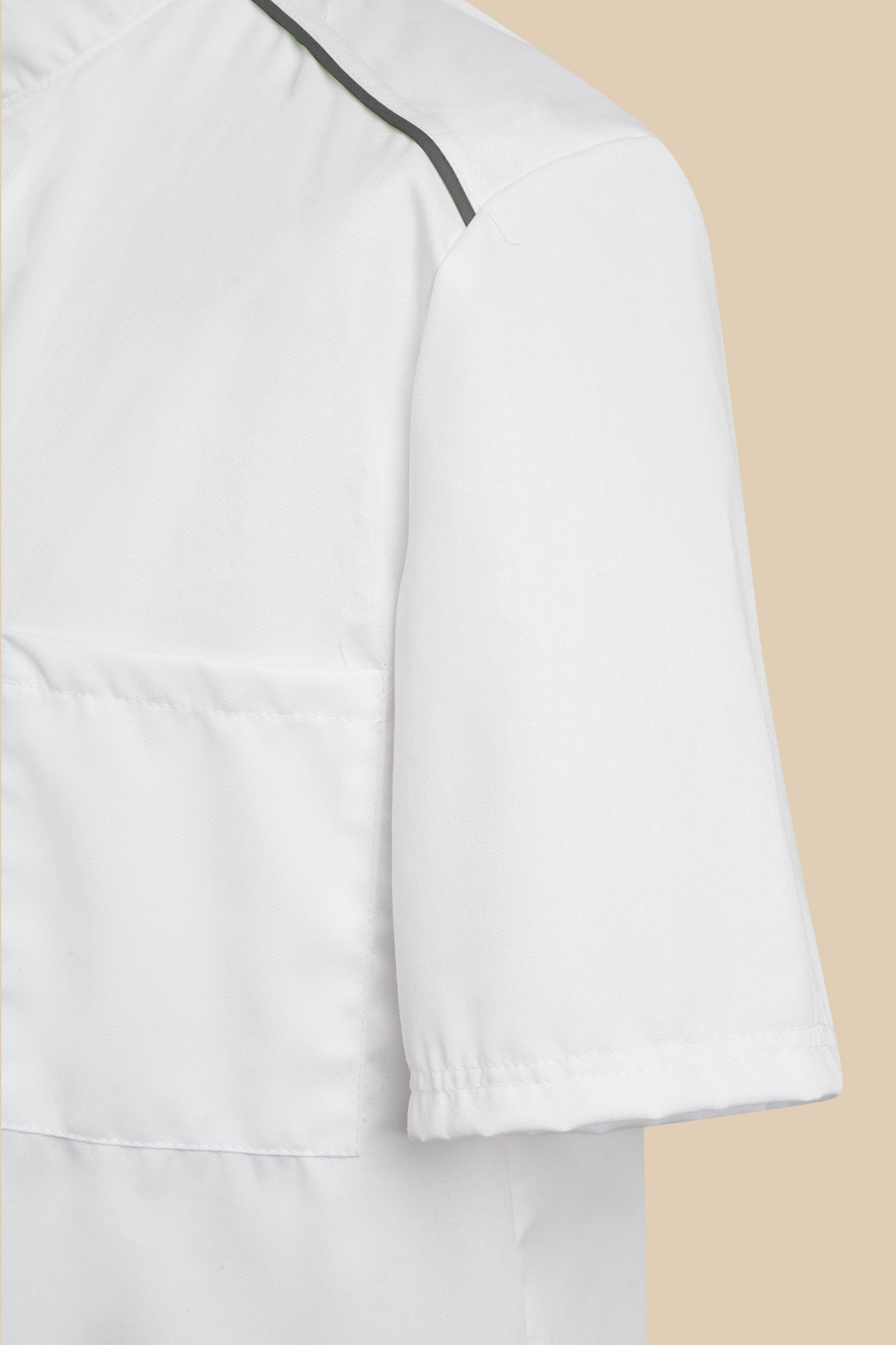 SRC Création Blouse Médicale Blouse médicale homme blanc et gris - ALMO