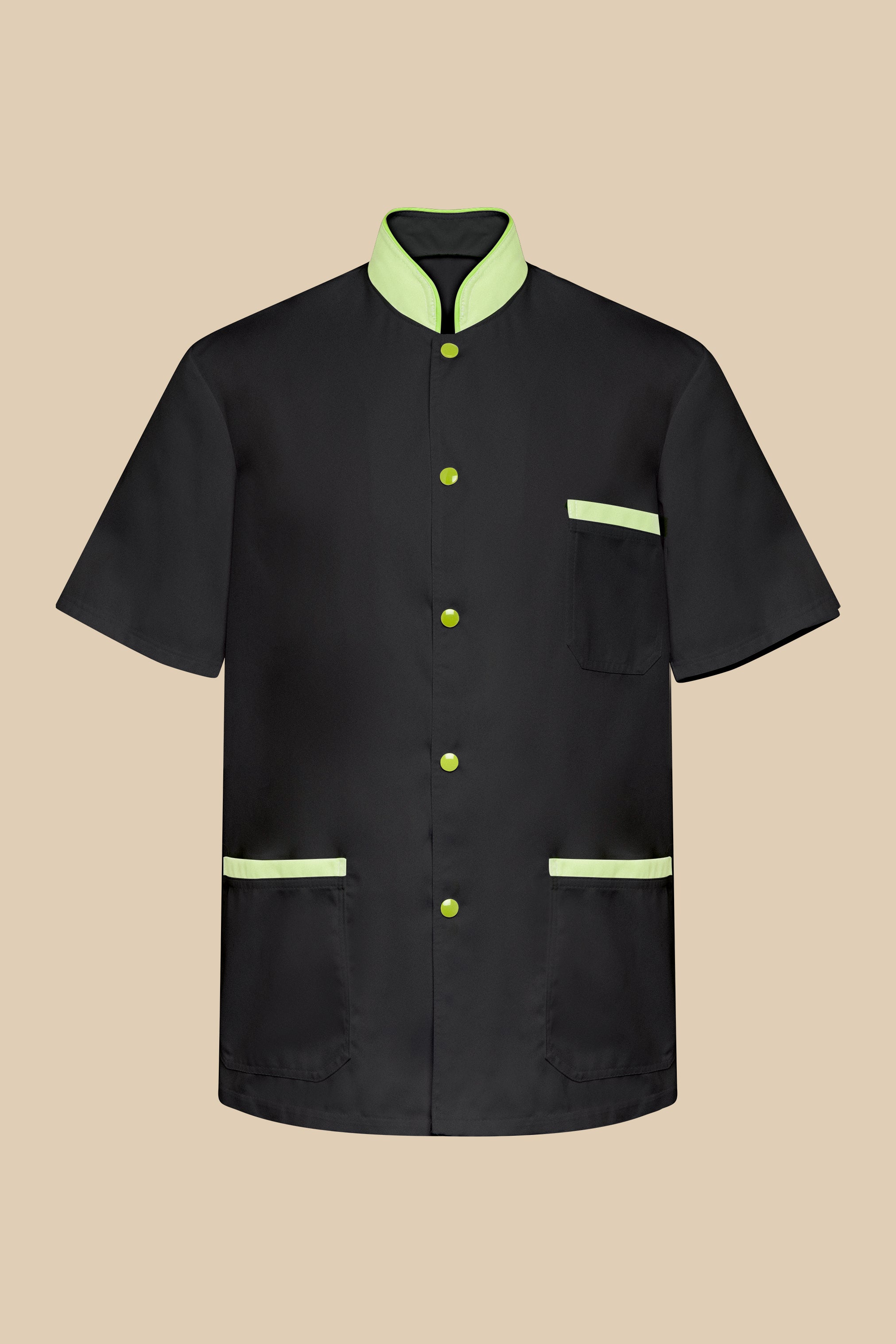 SRC Création Blouse Médicale Blouse médicale homme noir et anis - ONEGO