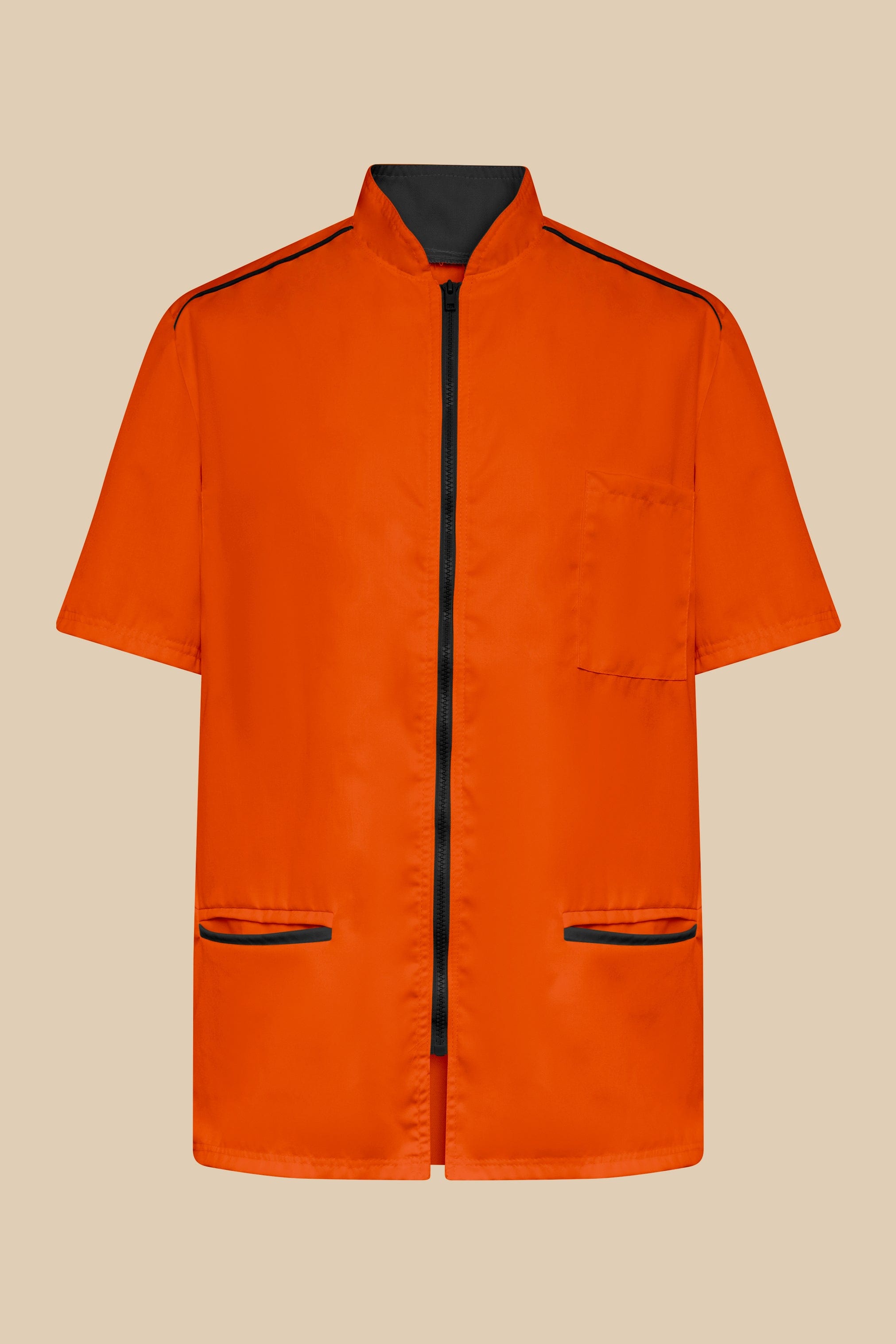 SRC Création Blouse Médicale Blouse médicale homme orange et noir - ALMO