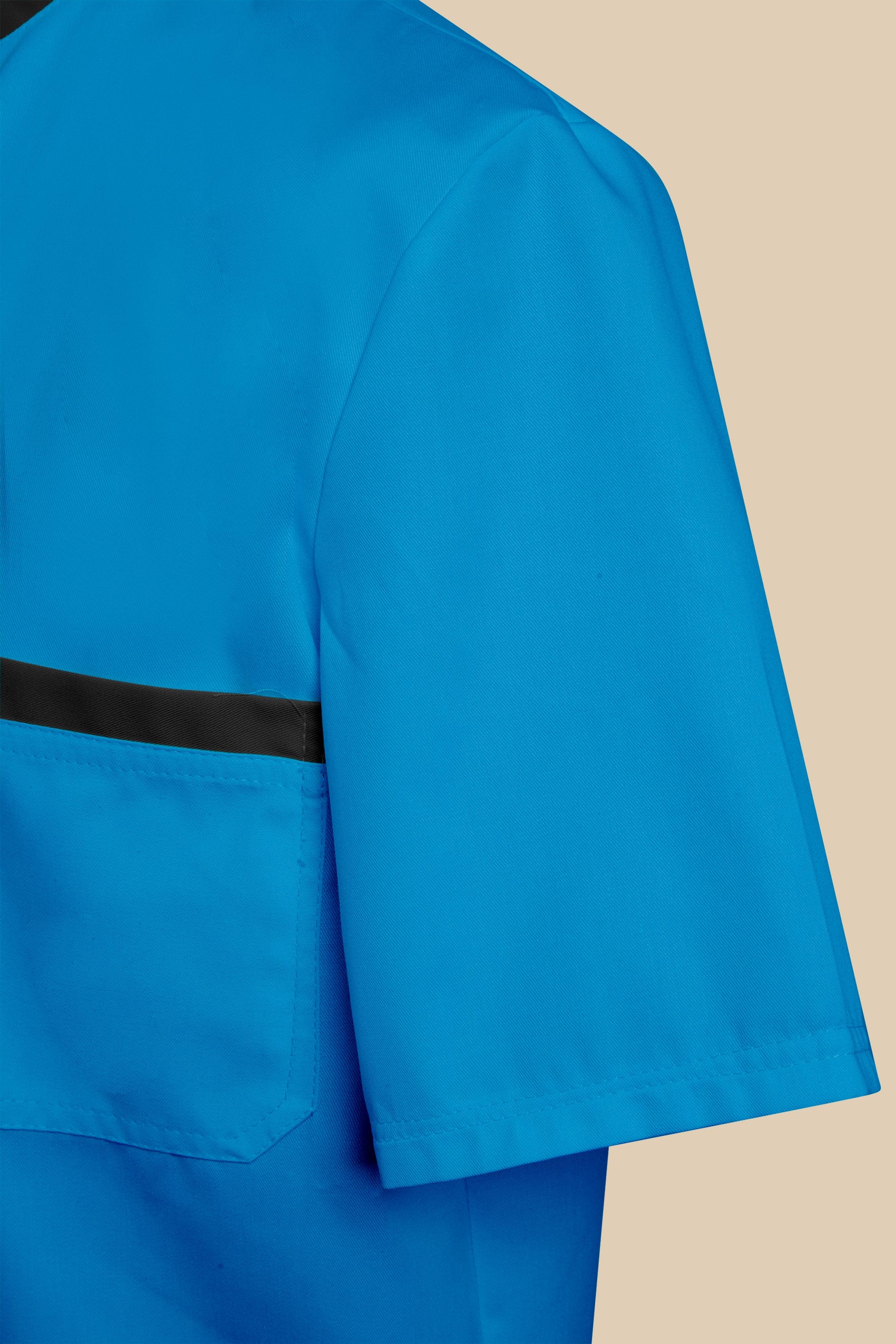 SRC Création Blouse Médicale Blouse médicale homme turquoise et noir - ONEGO