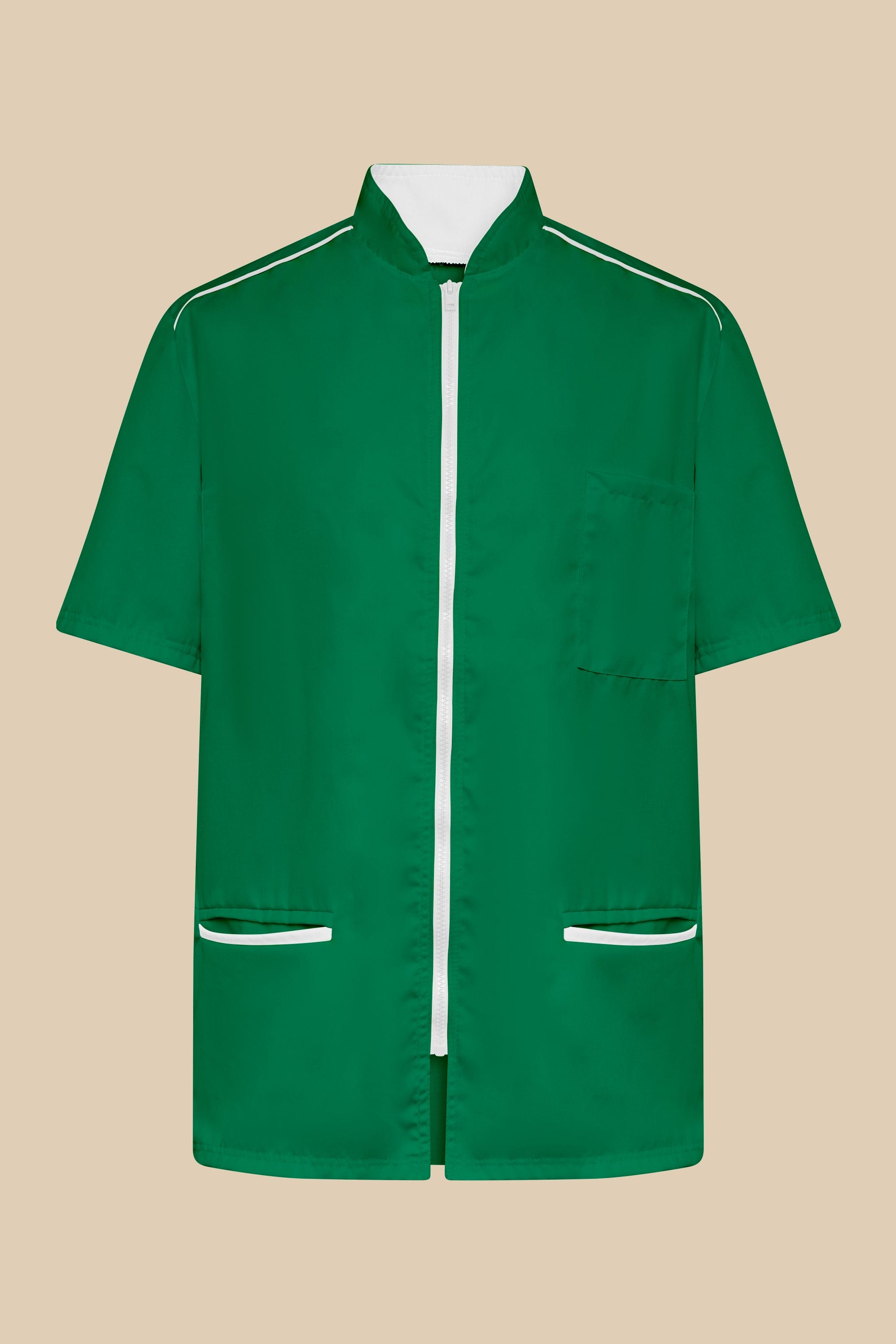 SRC Création Blouse Médicale Blouse médicale homme vert et blanc - ALMO