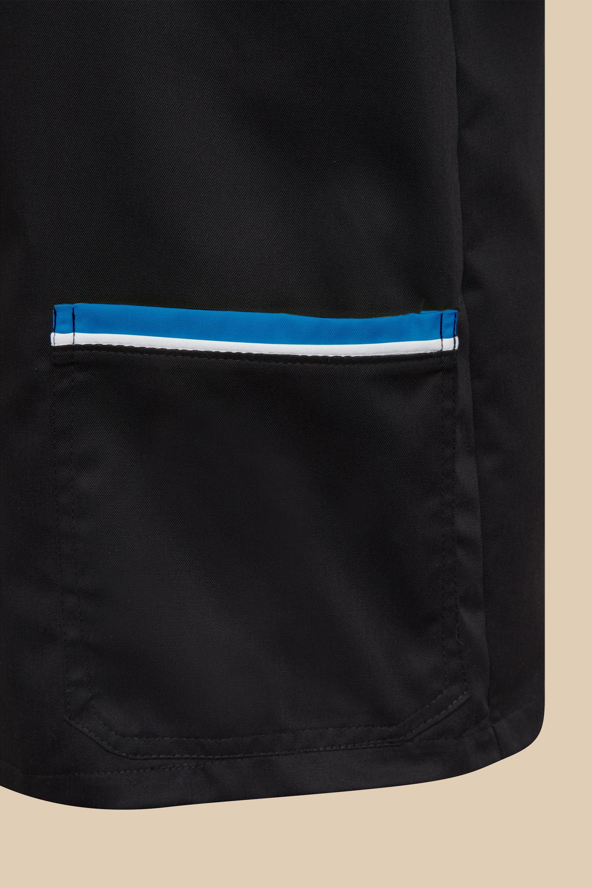 SRC Création Blouse Médicale Blouse médicale noir et turquoise homme fermeture éclair - PRESPO