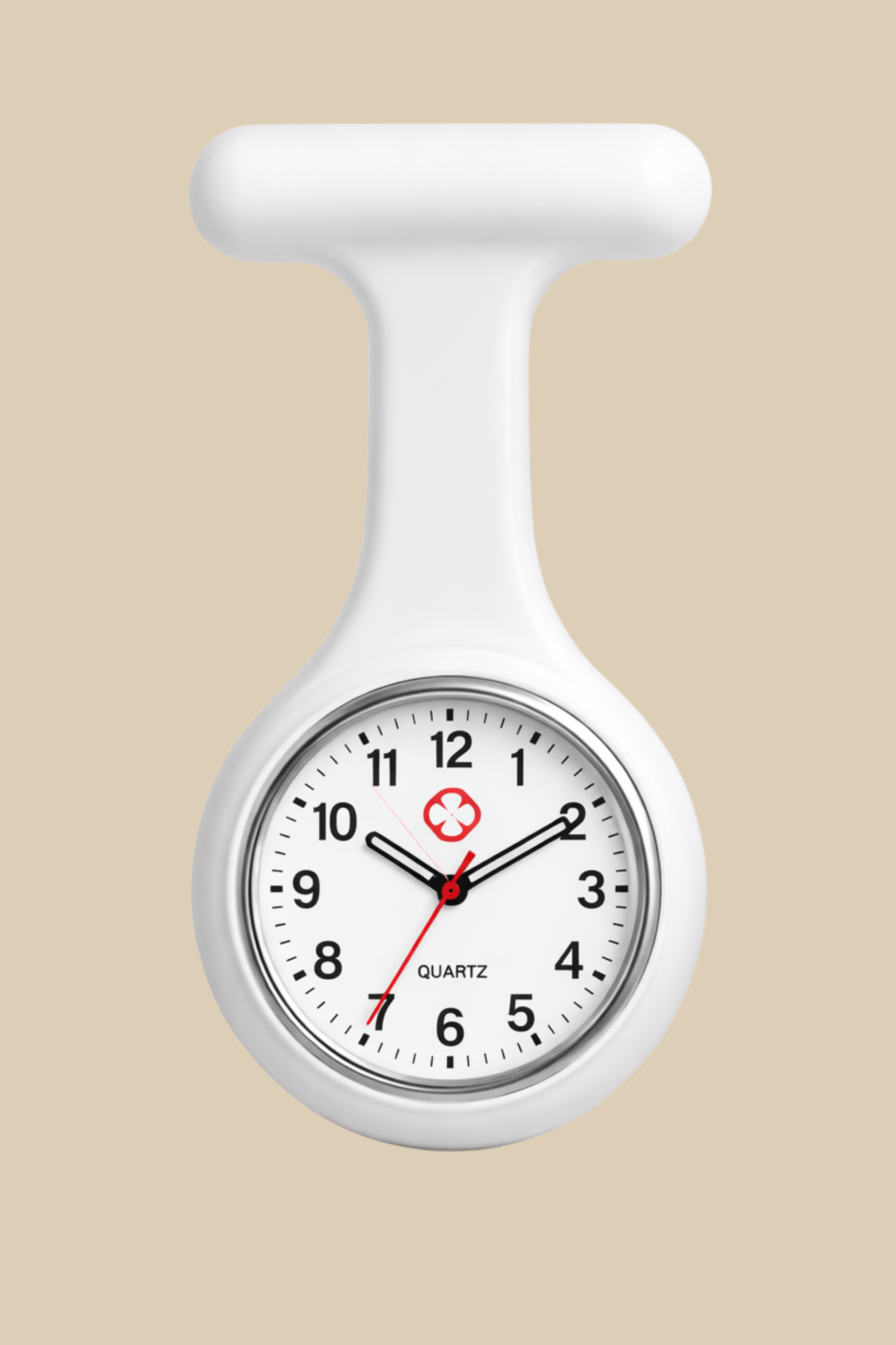 SRC Création Montre Hôpital avec trotteuse Blanche