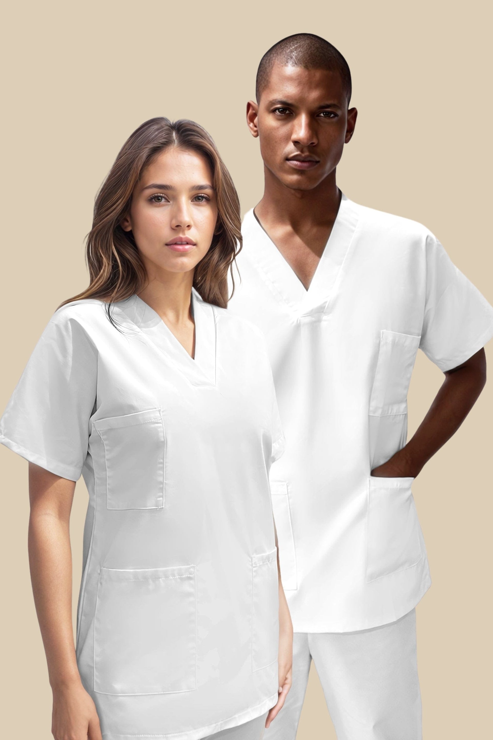 SRC Création Tunique médicale Ensemble Tunique médicale Mixte Col V 7797 + Pantalon 1020