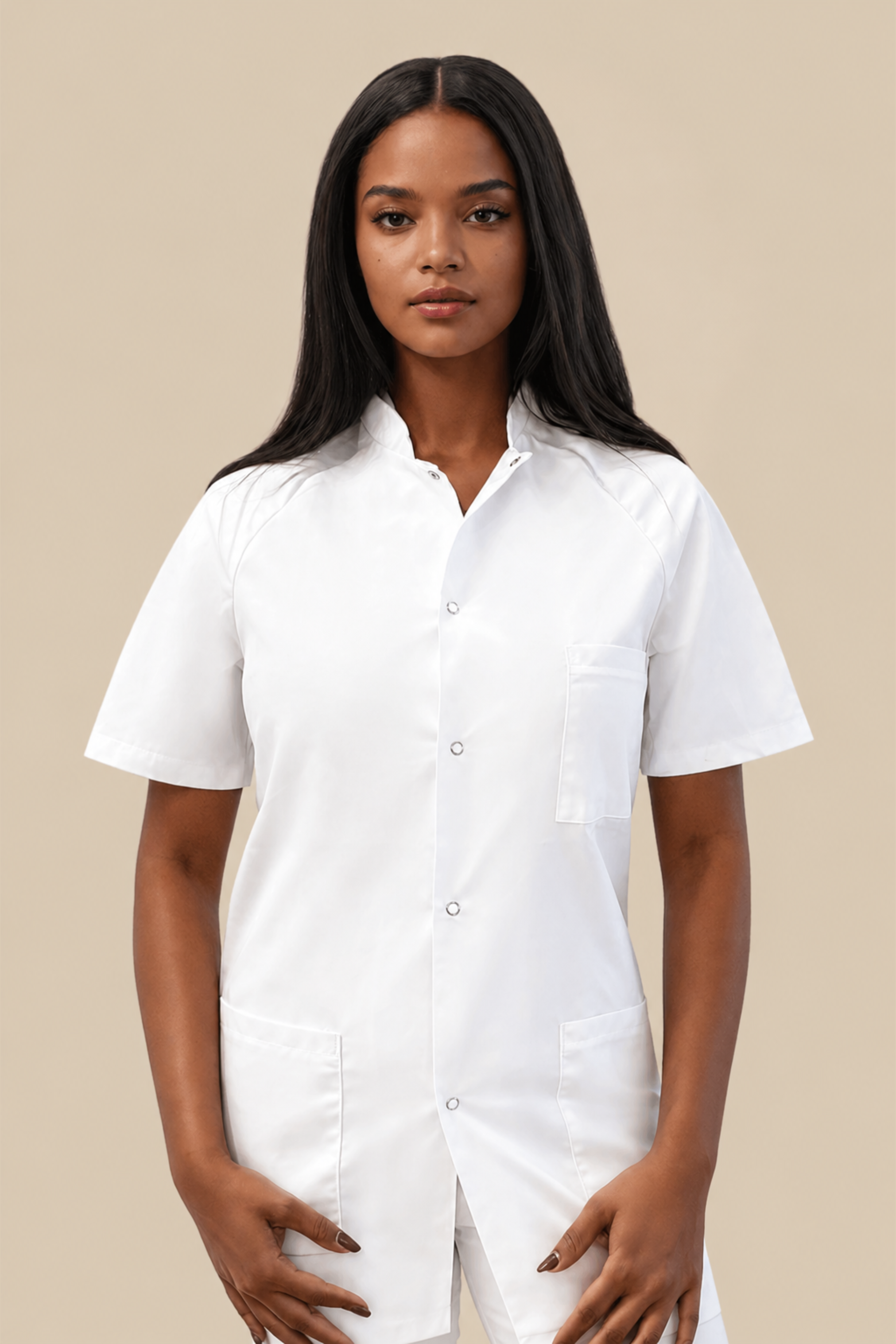 SRC Création Tunique médicale Pack de 3 tuniques médicales Femme blanches - 4642F