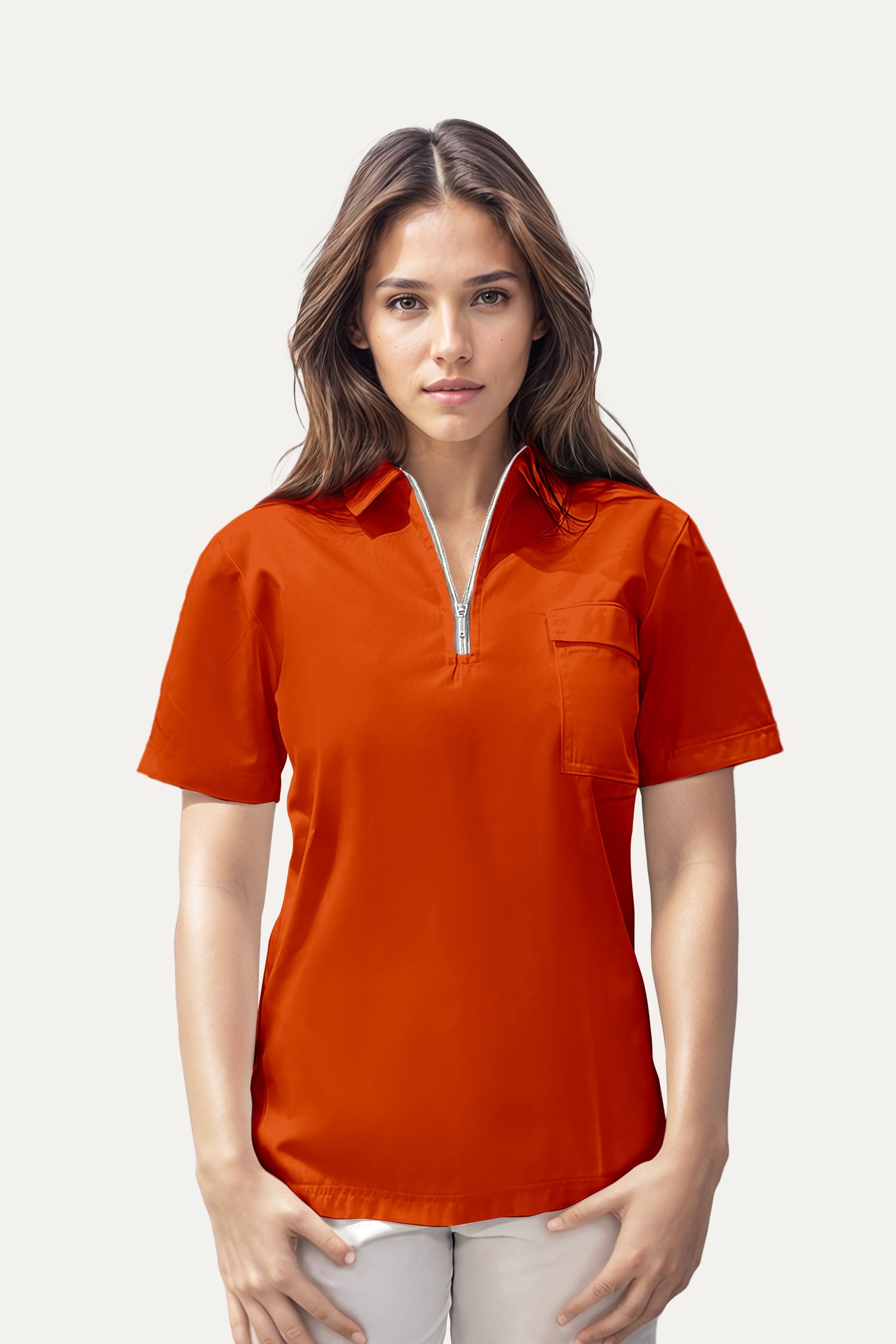 Tunique shops orange femme