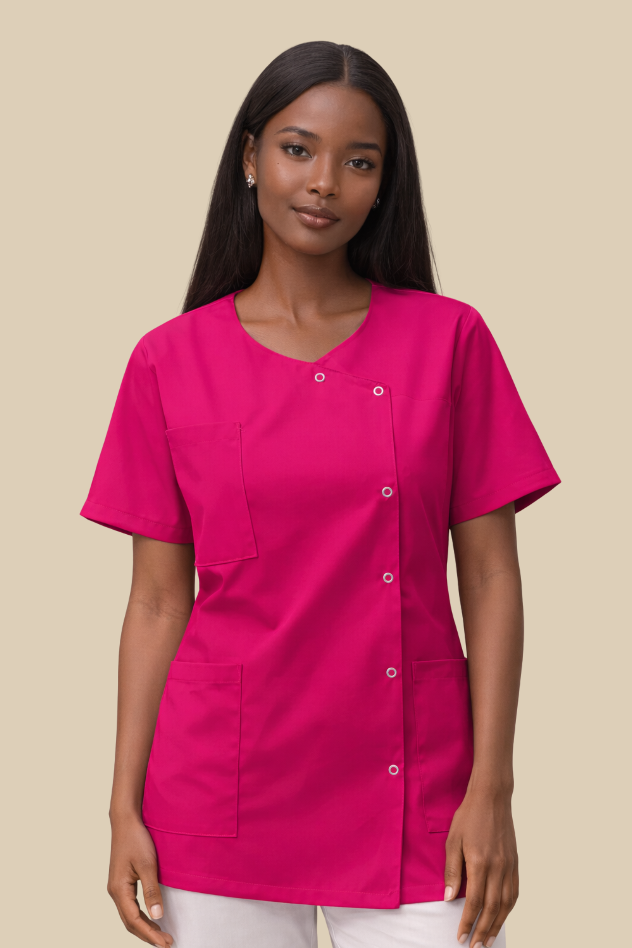 SRC Création Tunique médicale Tunique médicale femme fuchsia - 1666