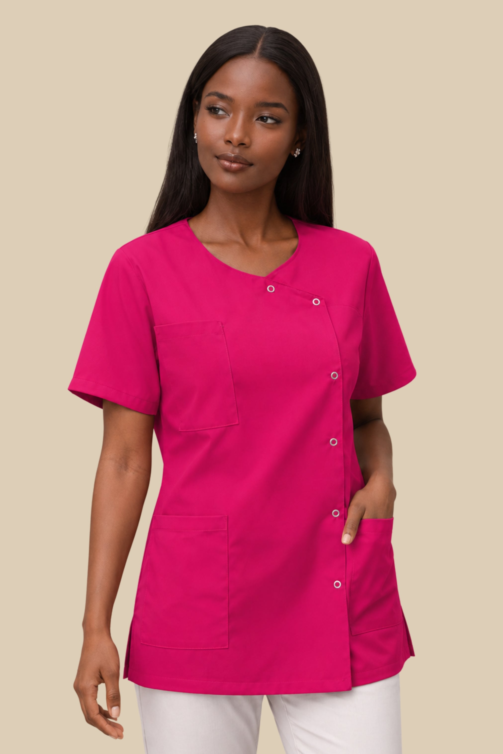 SRC Création Tunique médicale Tunique médicale femme fuchsia - 1666